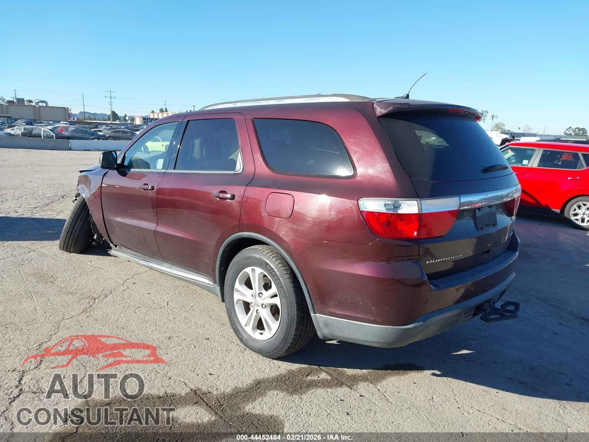 DODGE DURANGO 2012 - 1C4RDHDG6CC308374