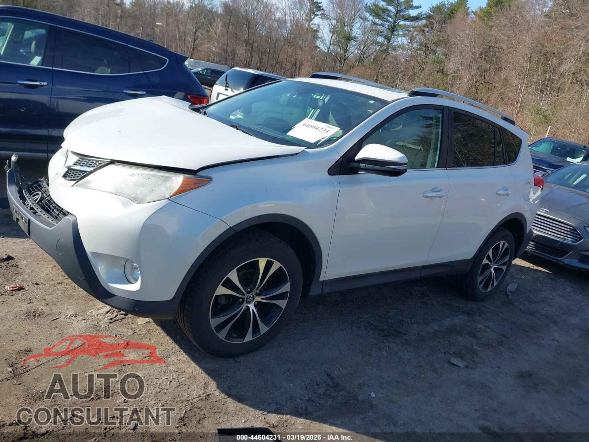 TOYOTA RAV4 2015 - 2T3DFREV4FW282902