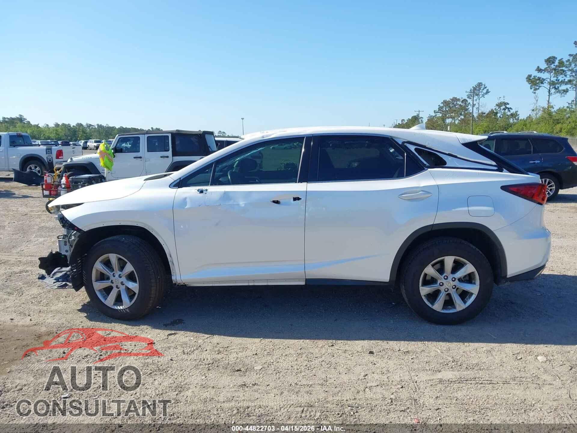 LEXUS RX 350 2017 - 2T2ZZMCA4HC073197