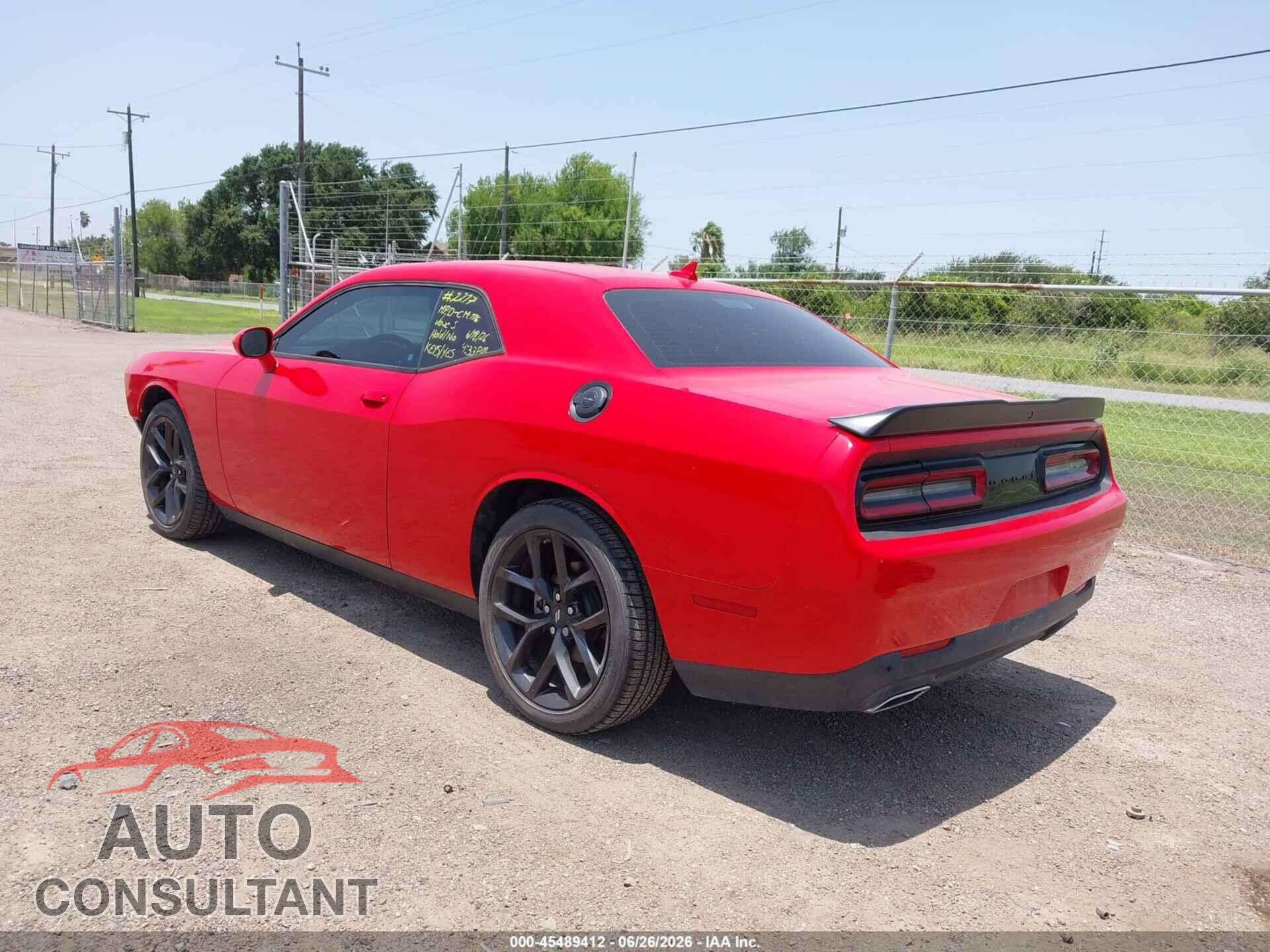 DODGE CHALLENGER 2023 - 2C3CDZAG3PH549462