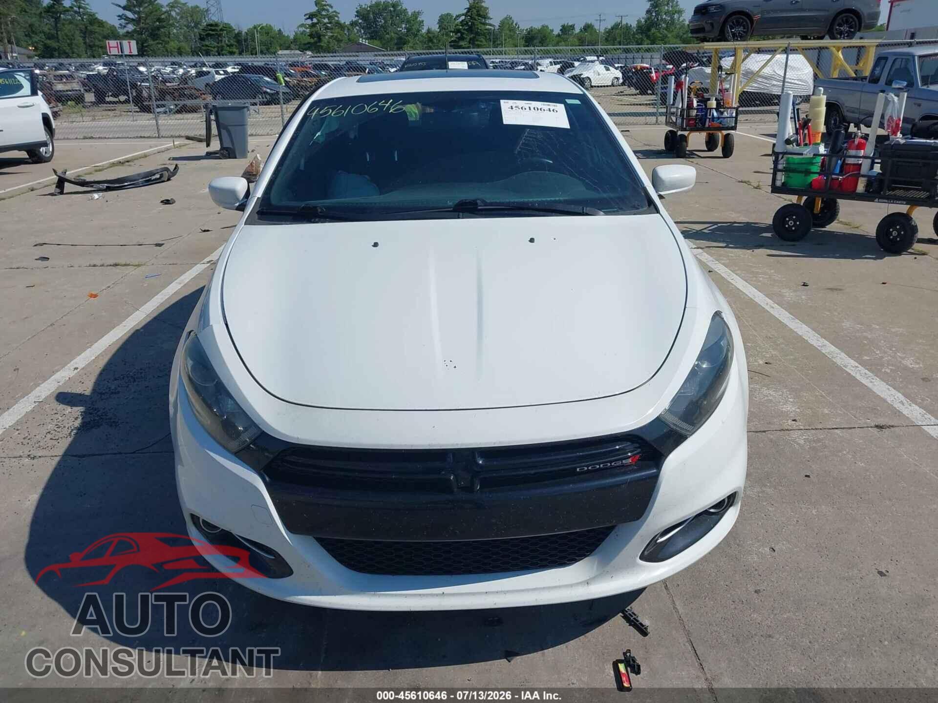 DODGE DART 2014 - 1C3CDFBB6ED903244