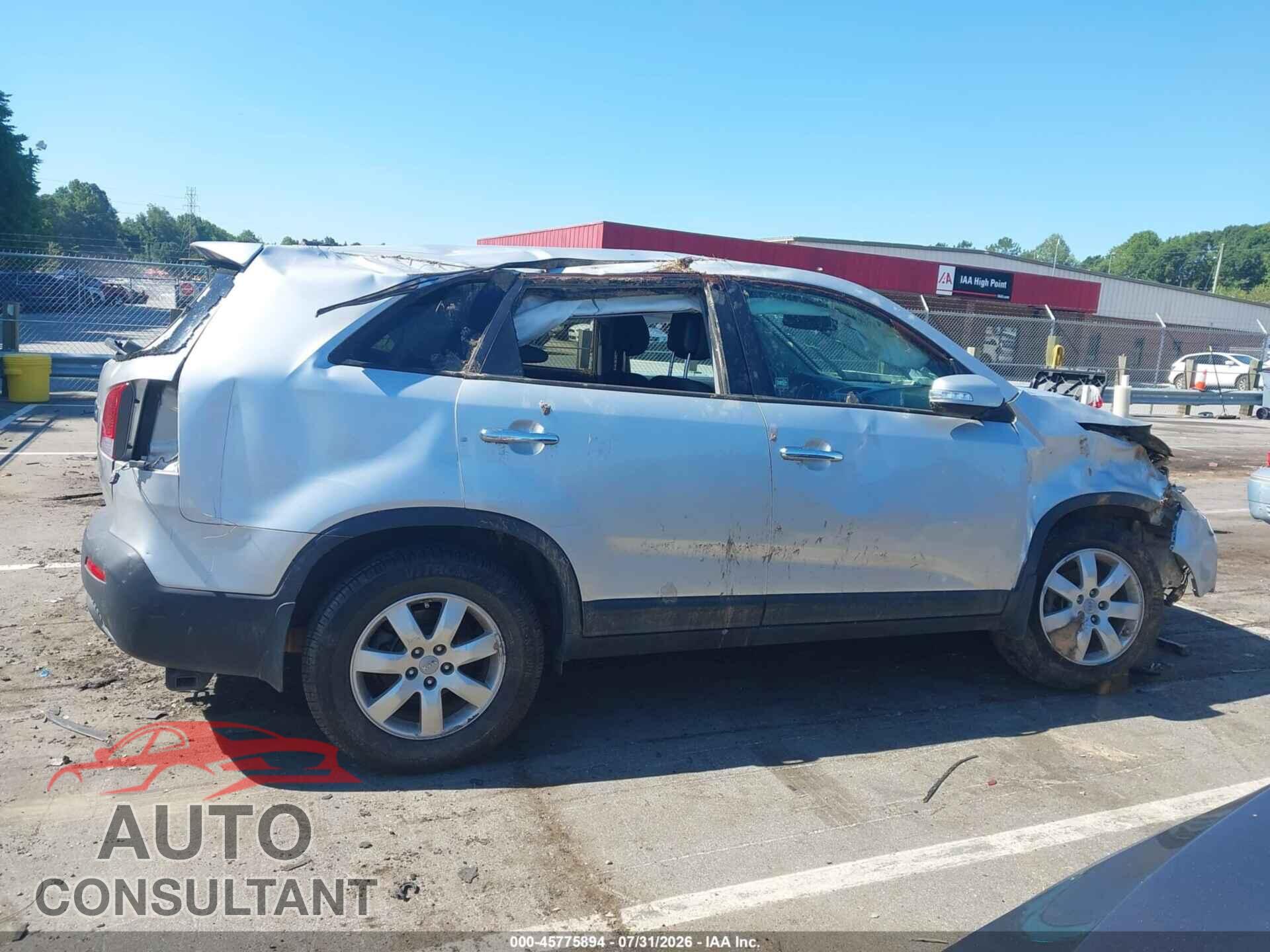 KIA SORENTO 2012 - 5XYKT4A14CG233151