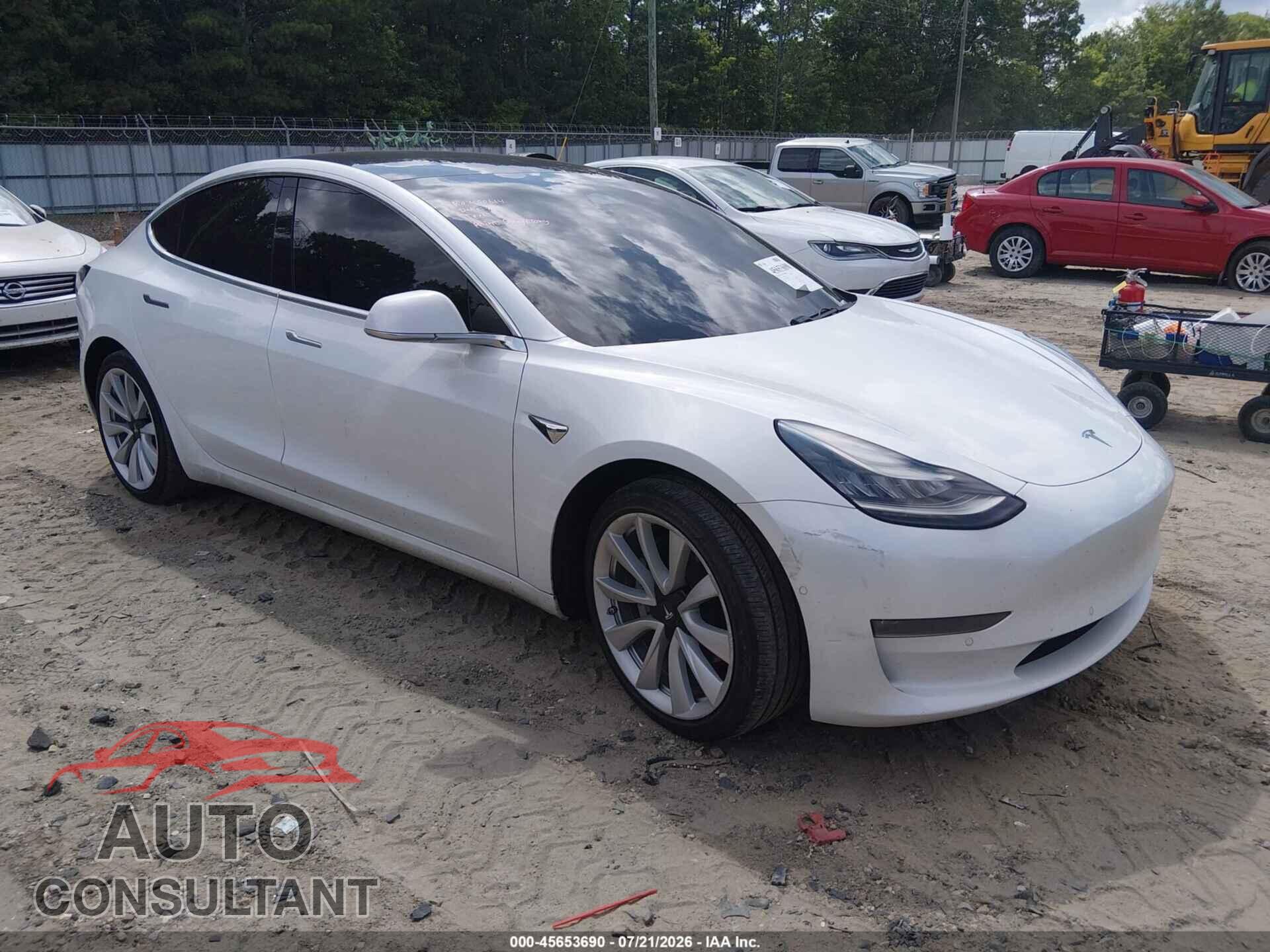 TESLA MODEL 3 2019 - 5YJ3E1EB1KF494792