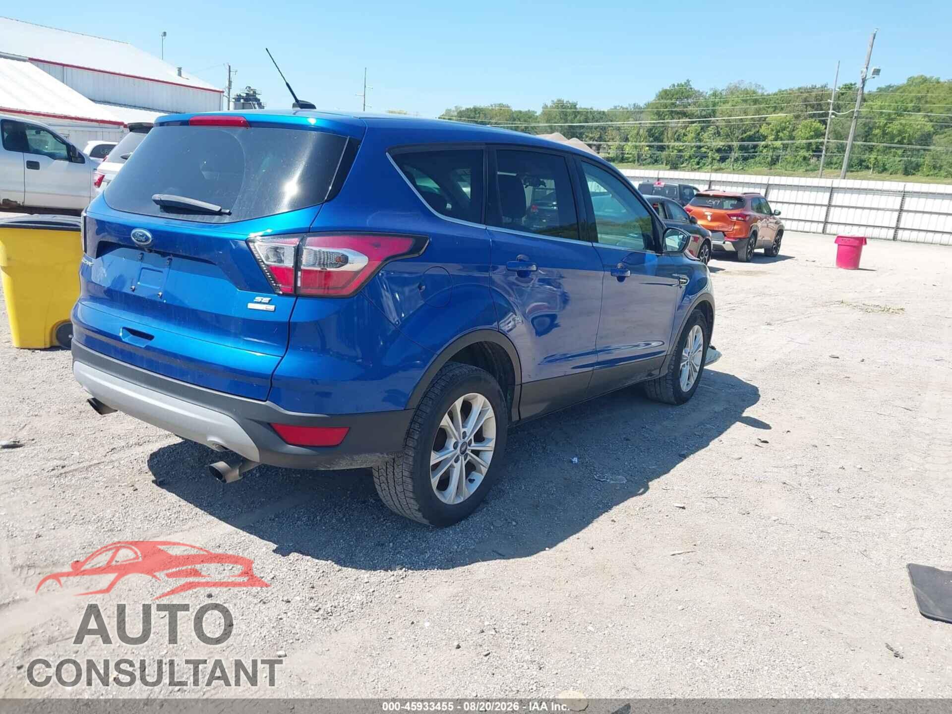 FORD ESCAPE 2017 - 1FMCU9GD8HUC20789