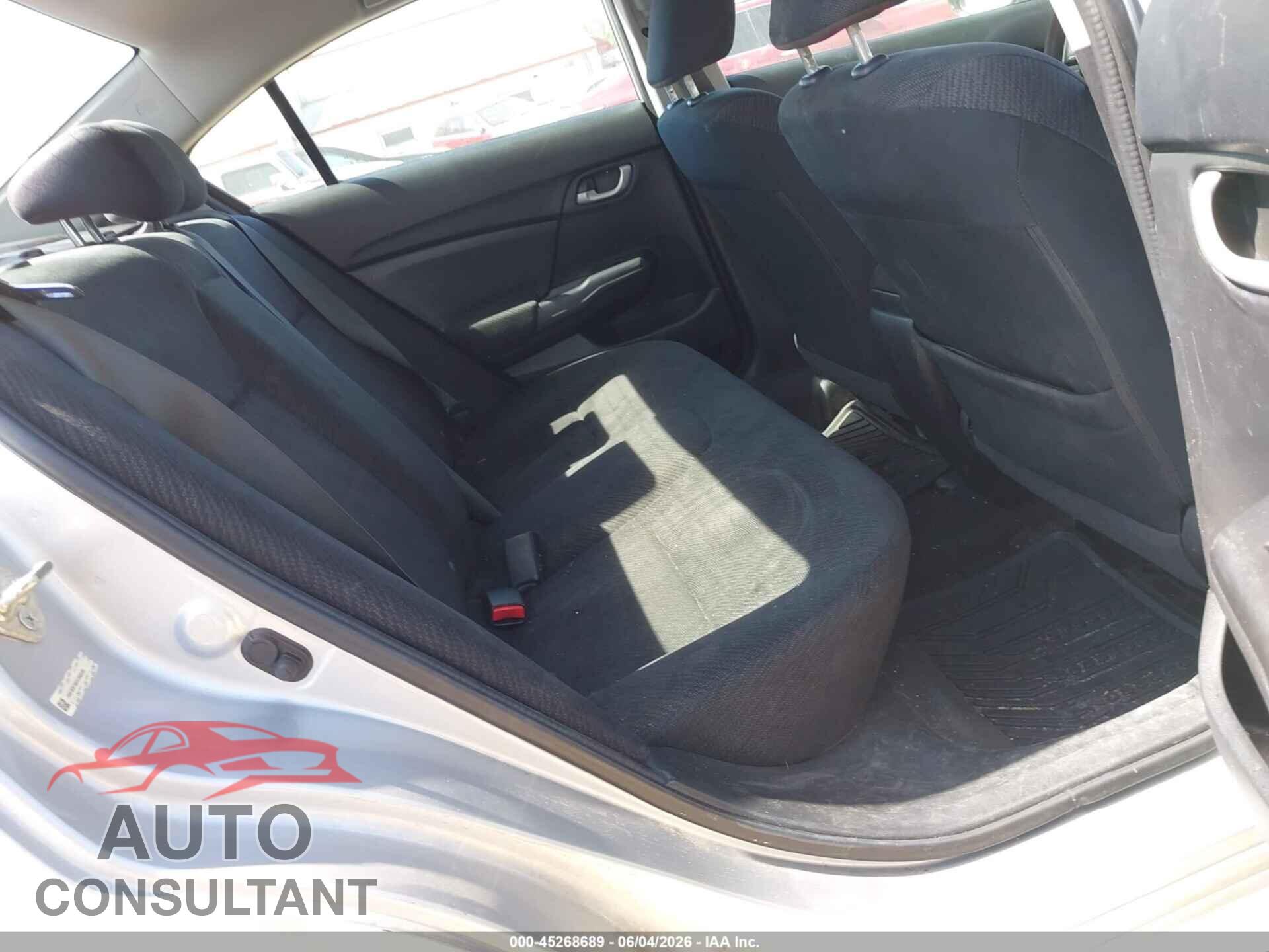 HONDA CIVIC 2013 - 19XFB2F58DE050595