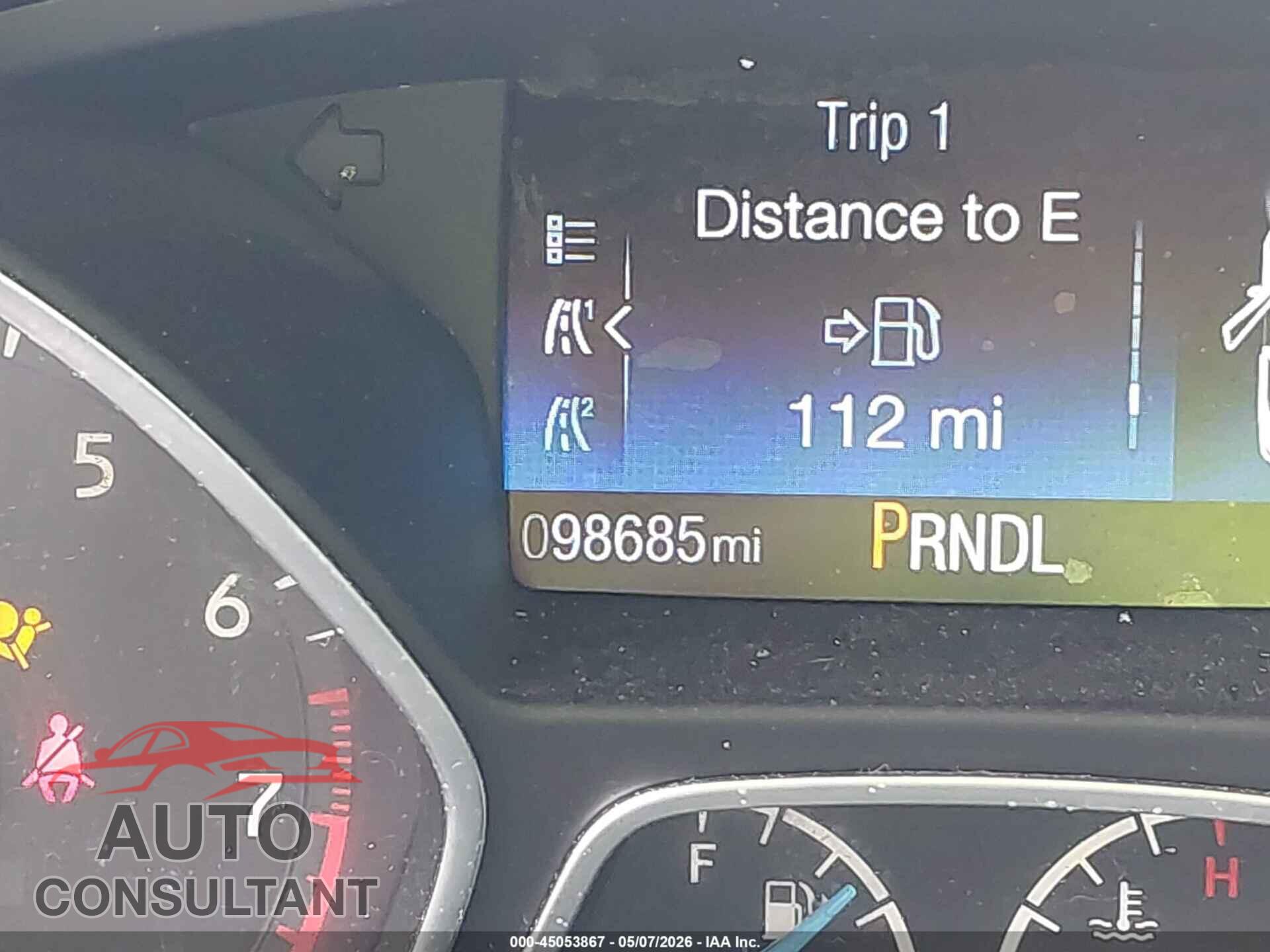 FORD FOCUS 2017 - 1FADP3E2XHL345092