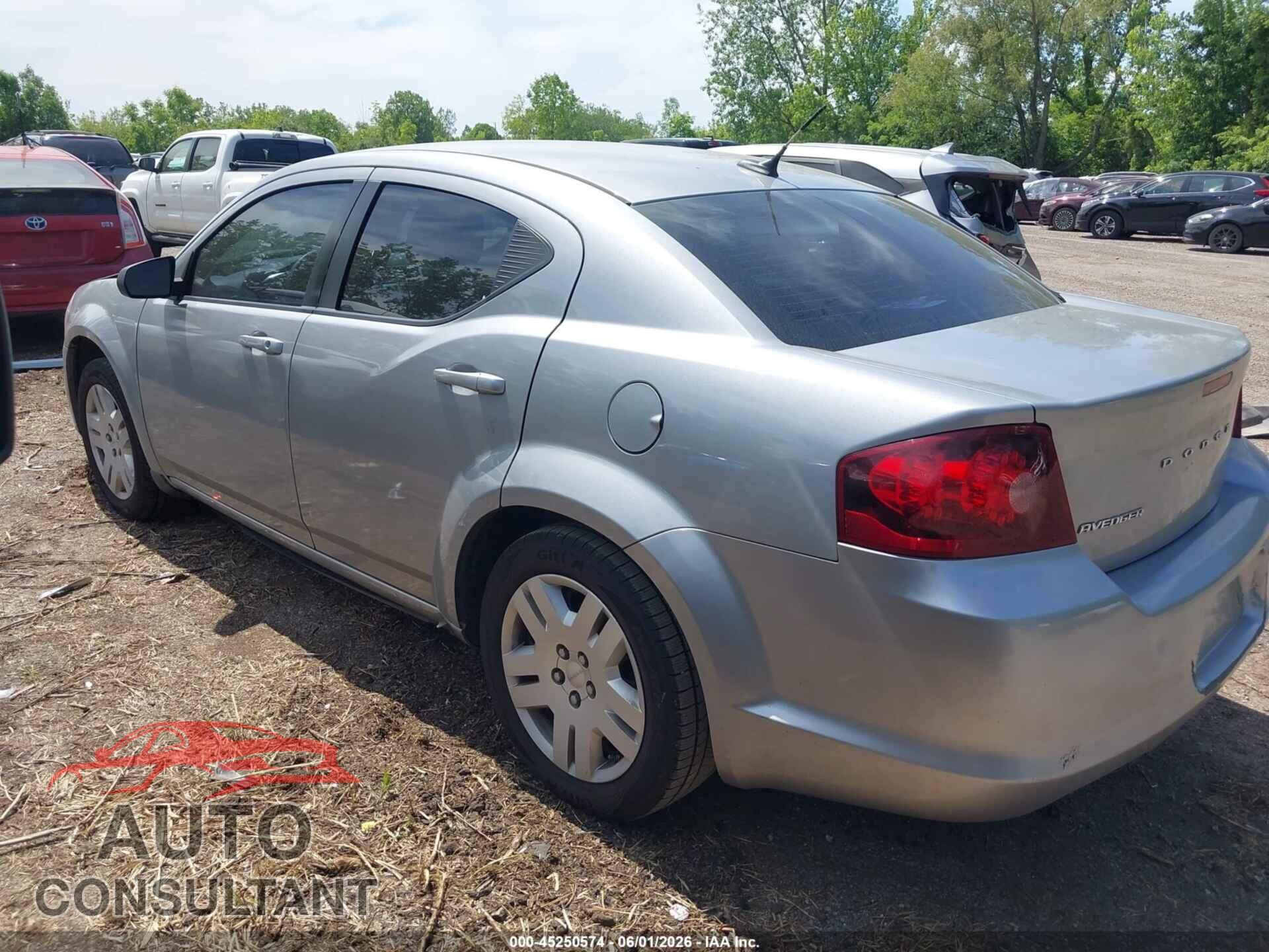 DODGE AVENGER 2014 - 1C3CDZAB1EN177760