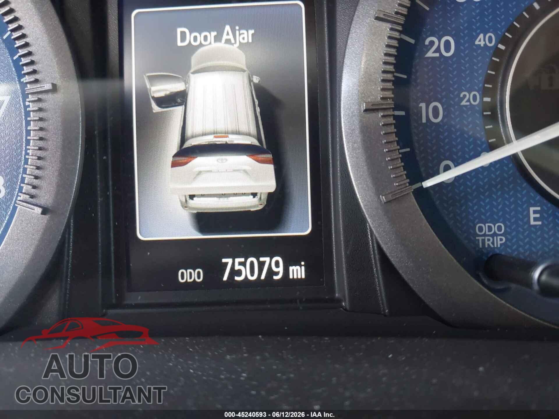 TOYOTA SIENNA 2020 - 5TDYZ3DC1LS045304
