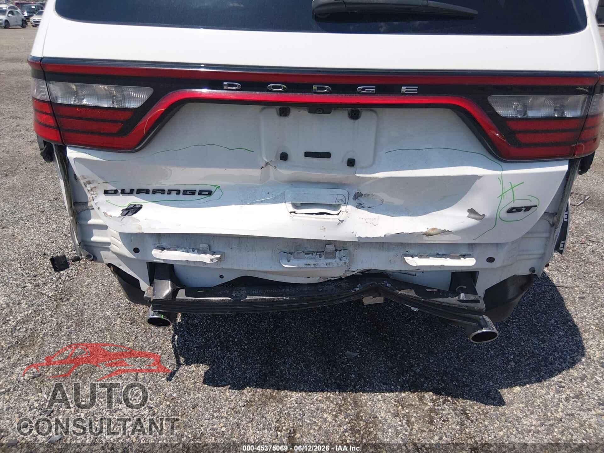 DODGE DURANGO 2018 - 1C4RDJDG2JC116616