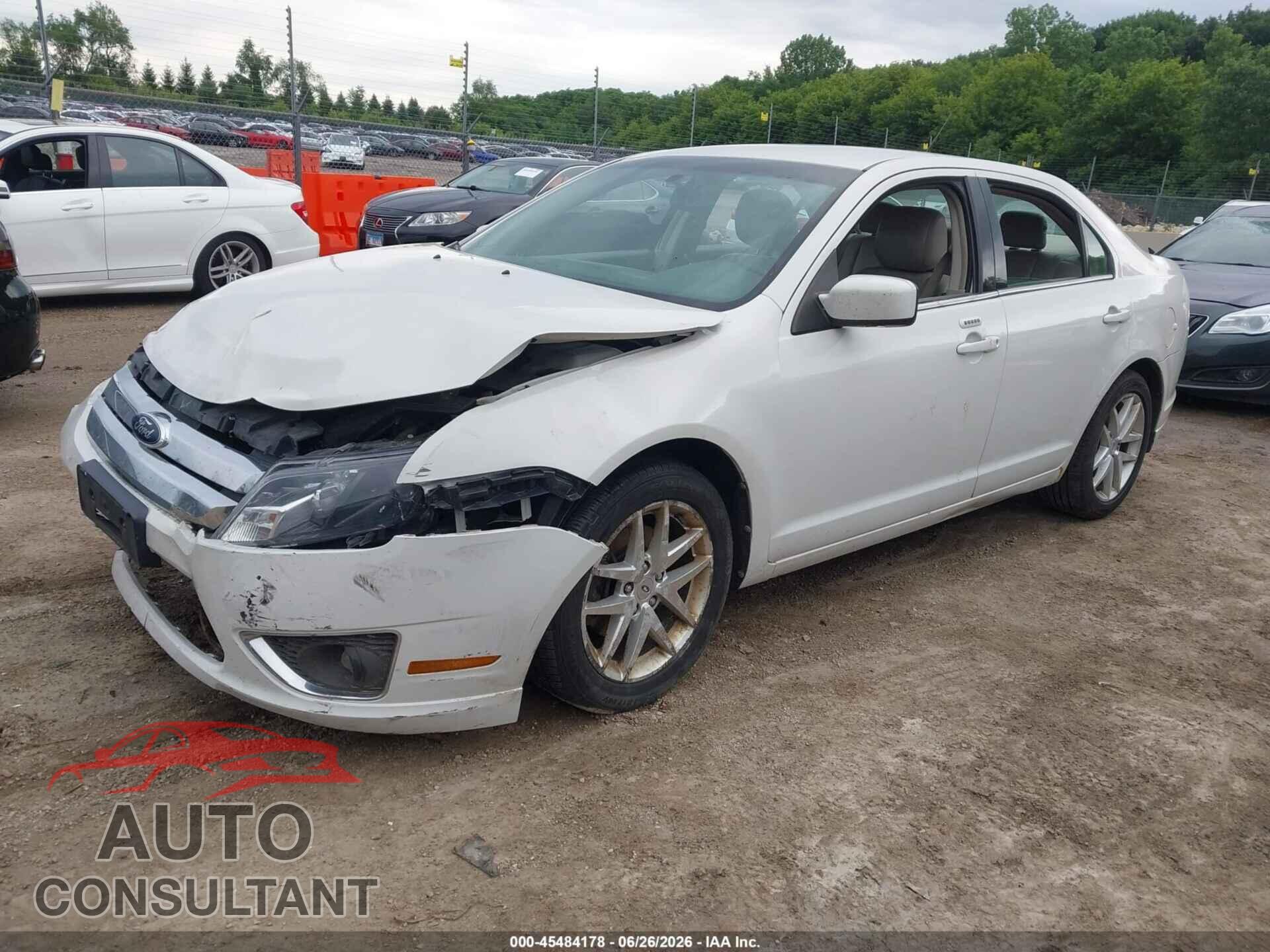 FORD FUSION 2012 - 3FAHP0JG7CR379082