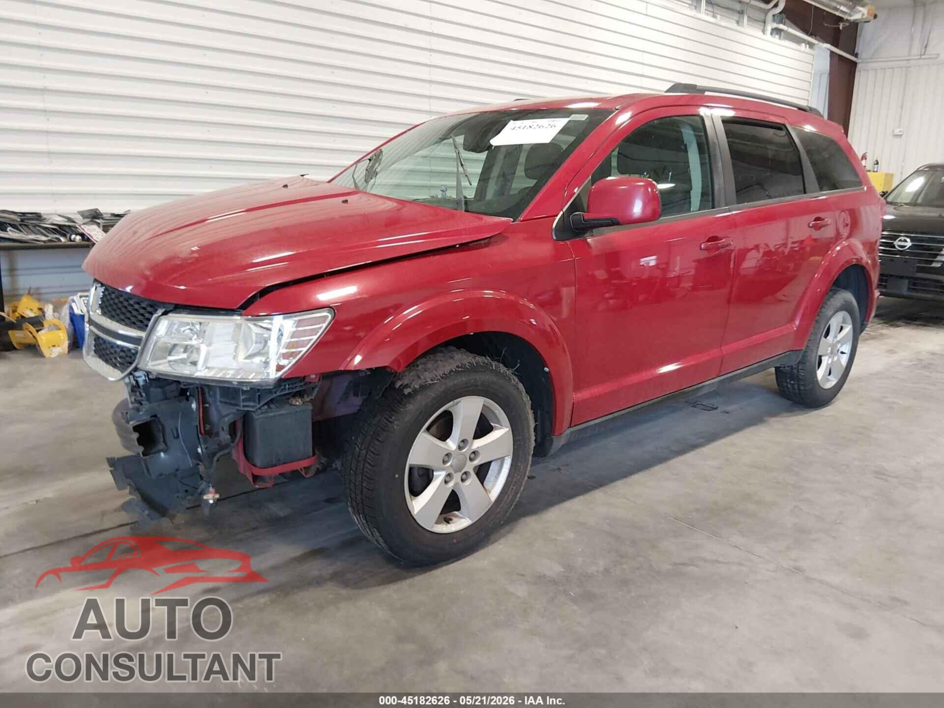 DODGE JOURNEY 2012 - 3C4PDCBG0CT255916