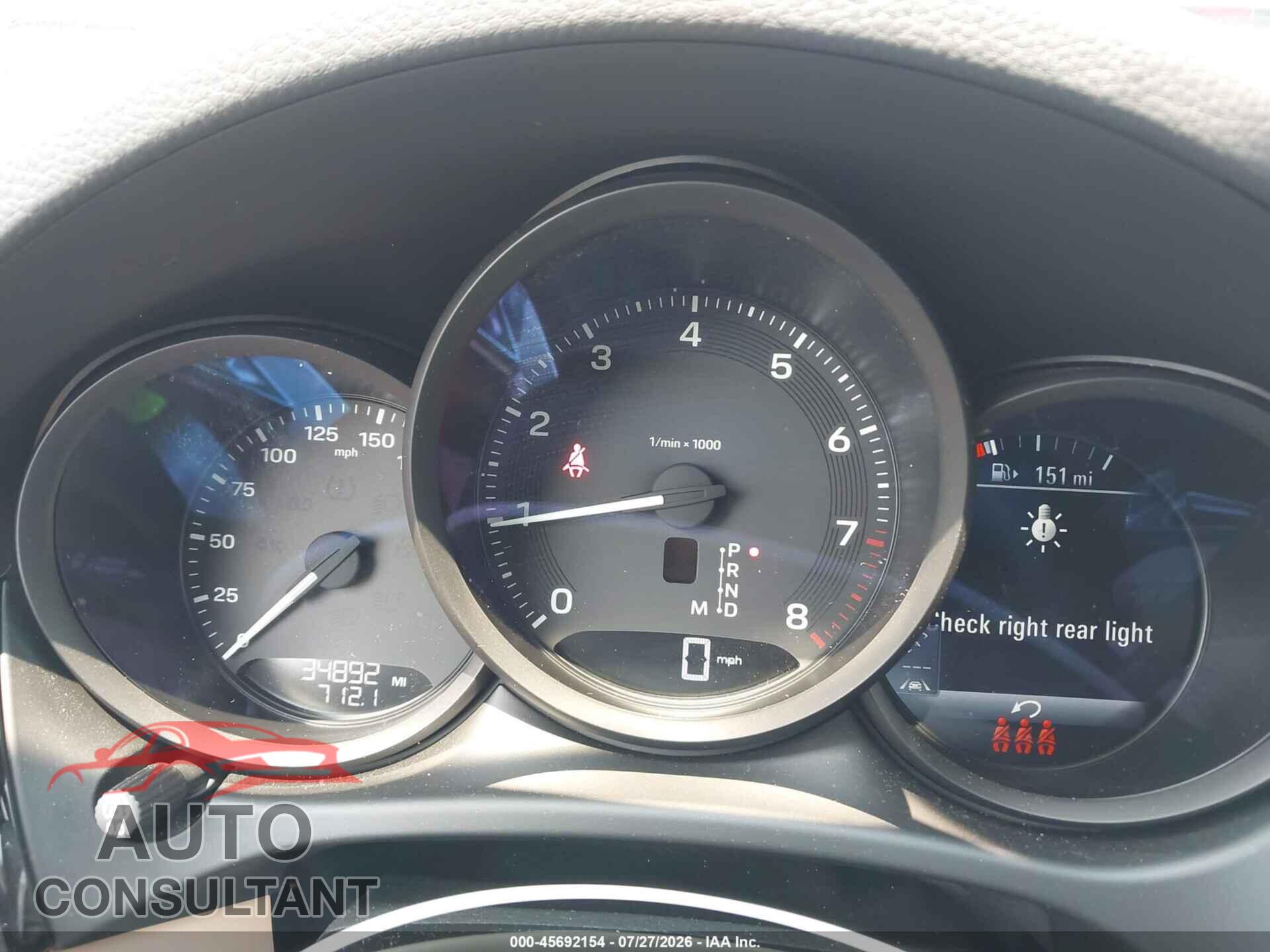 PORSCHE MACAN 2023 - WP1AA2A55PLB03039