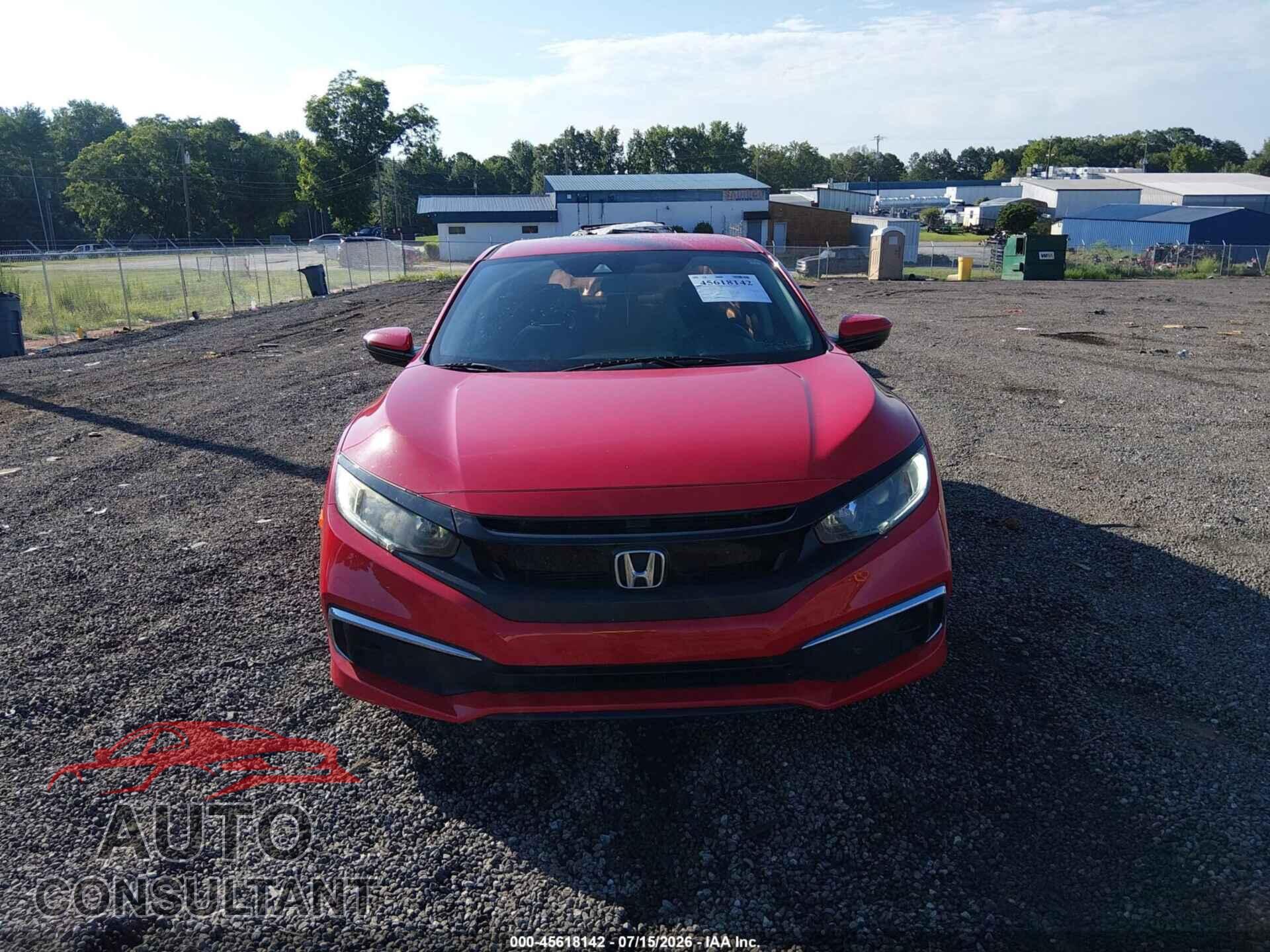 HONDA CIVIC 2019 - 2HGFC2F69KH588005