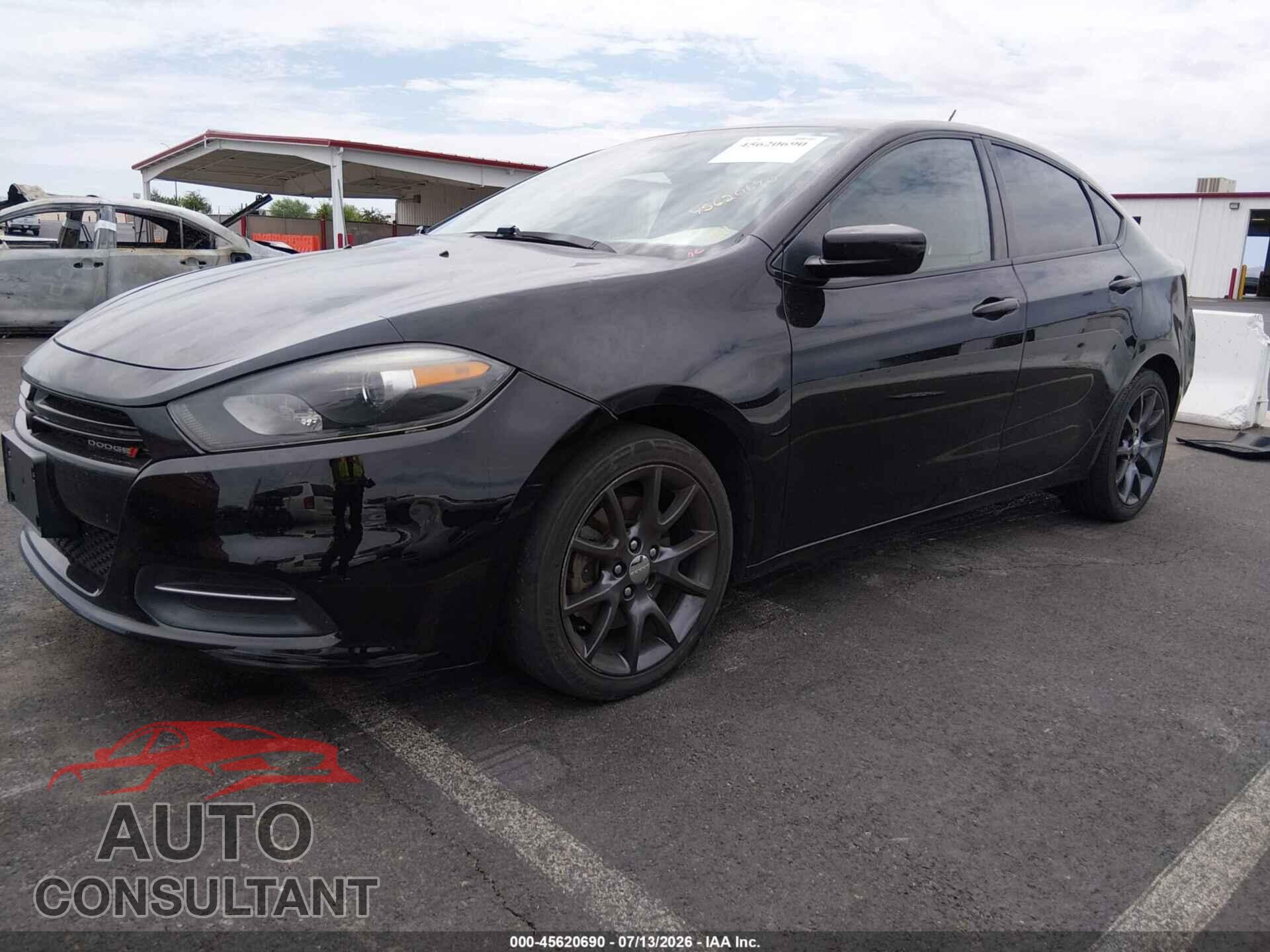 DODGE DART 2016 - 1C3CDFAAXGD729092