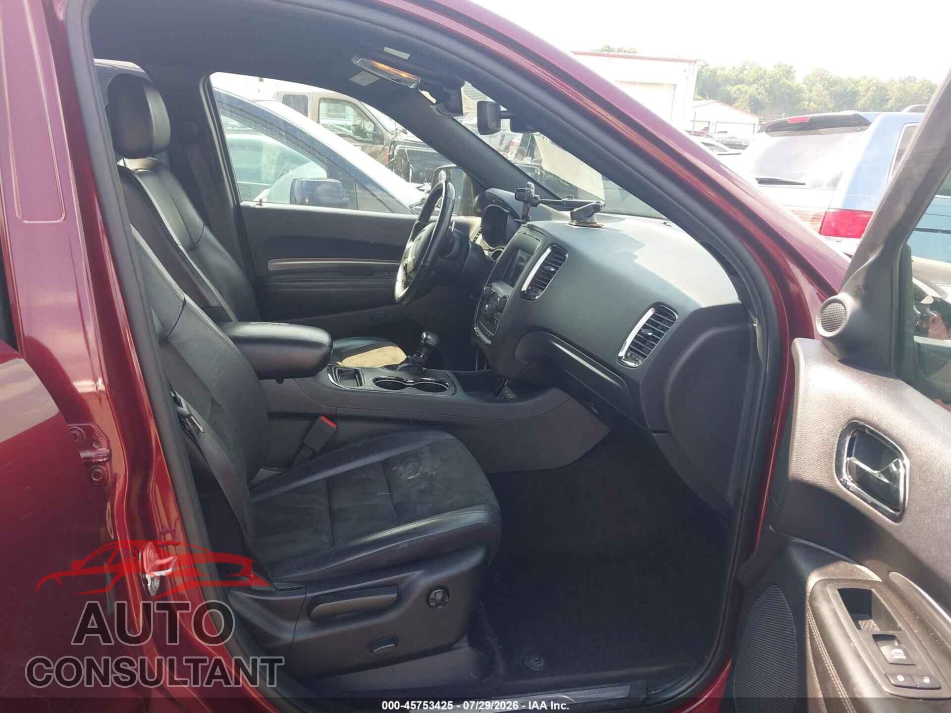 DODGE DURANGO 2019 - 1C4RDHDG0KC556926