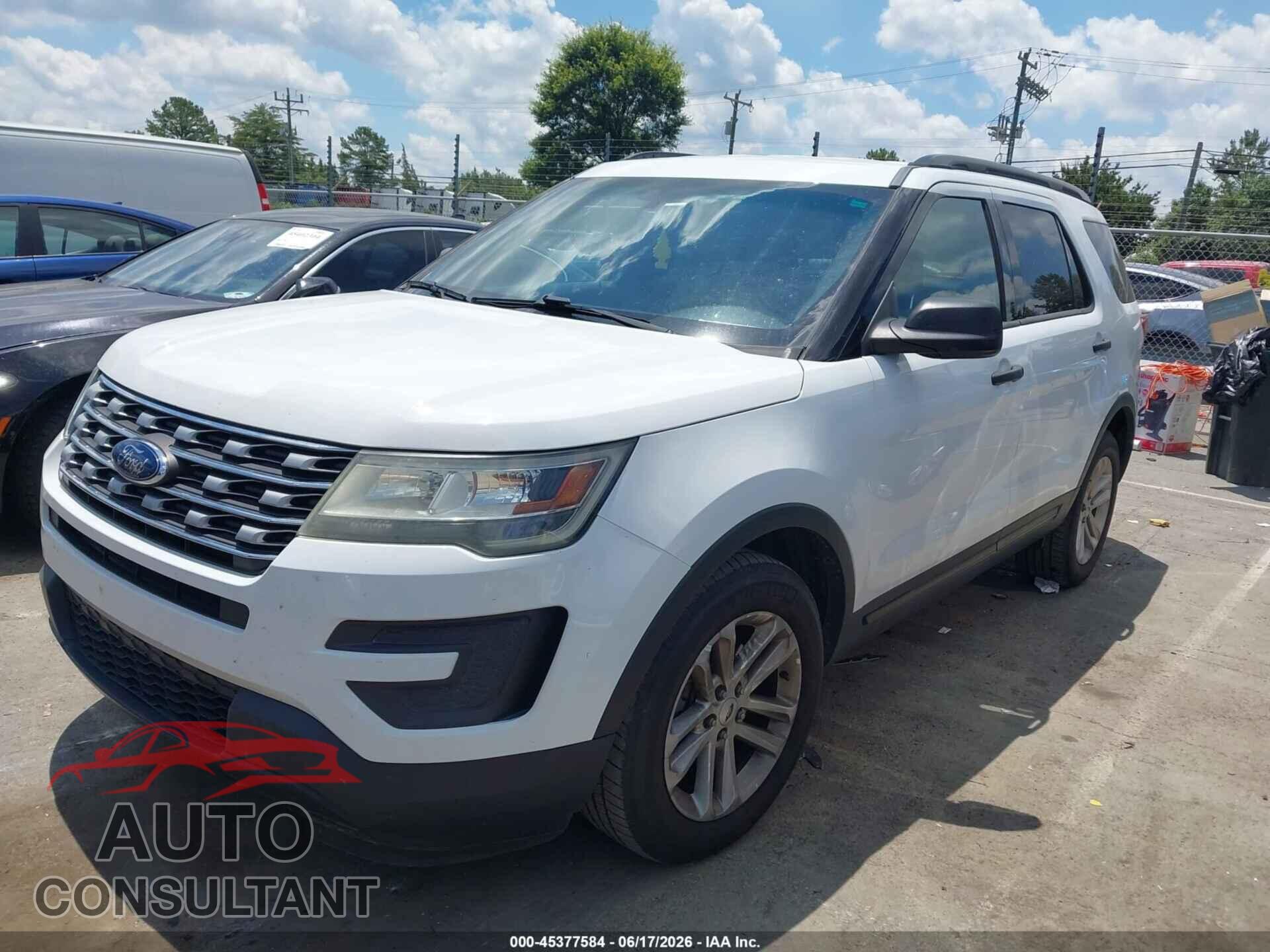 FORD EXPLORER 2016 - 1FM5K7B82GGB01534