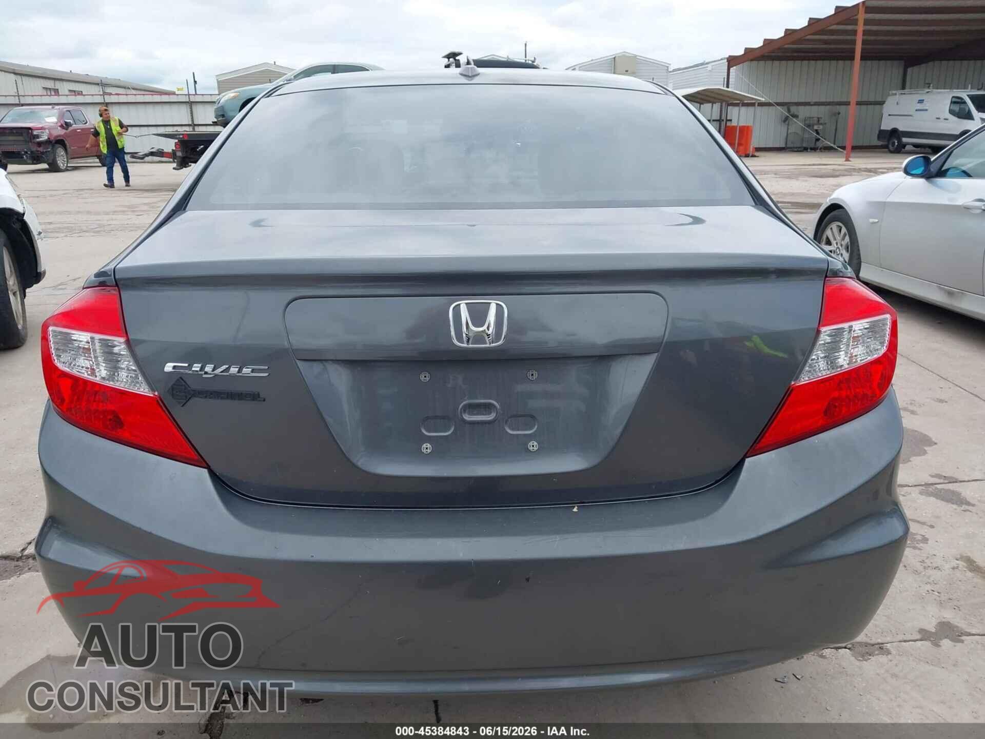 HONDA CIVIC 2012 - 2HGFB2F91CH551870