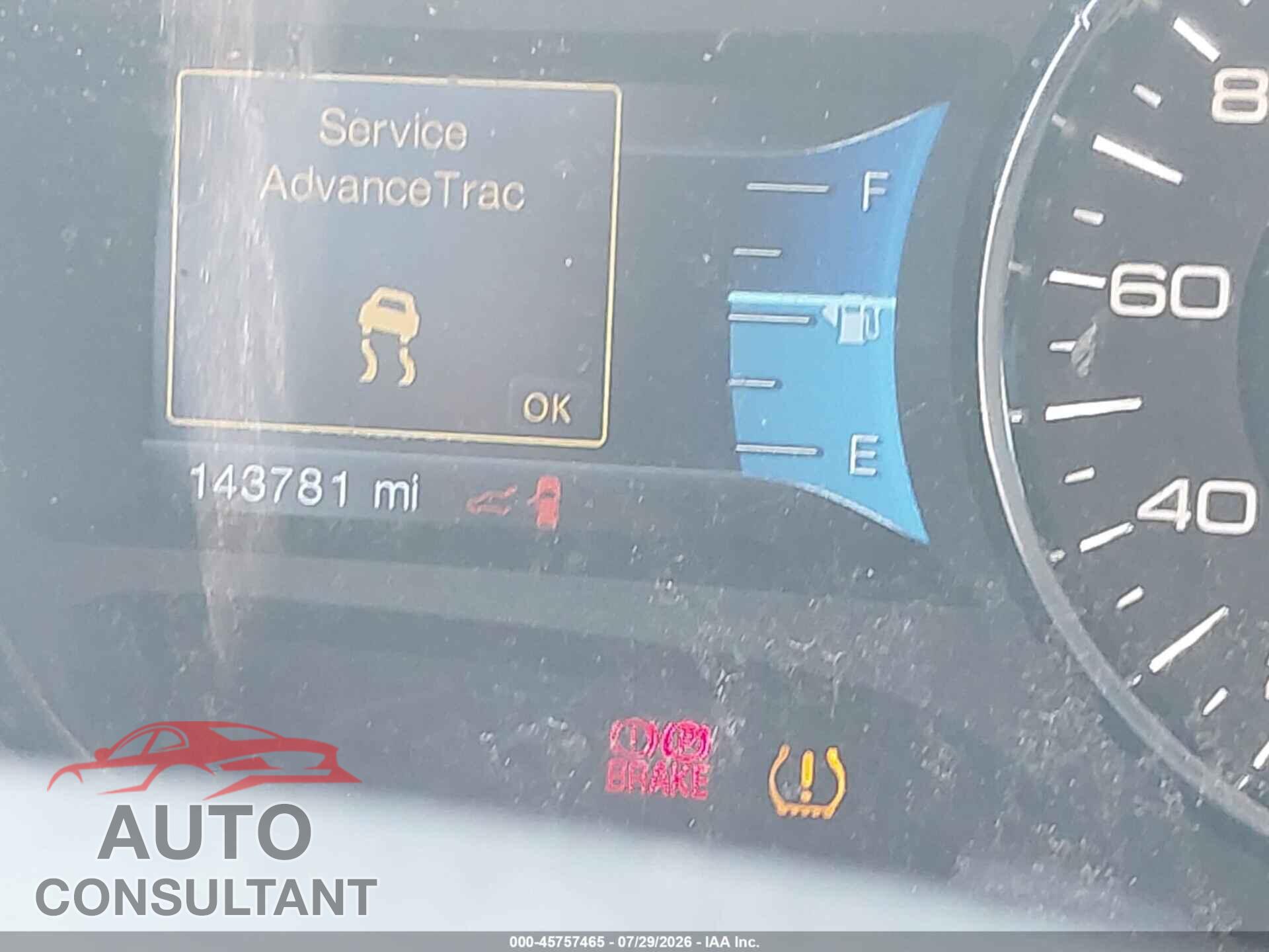 FORD EDGE 2013 - 2FMDK3JC3DBE02116