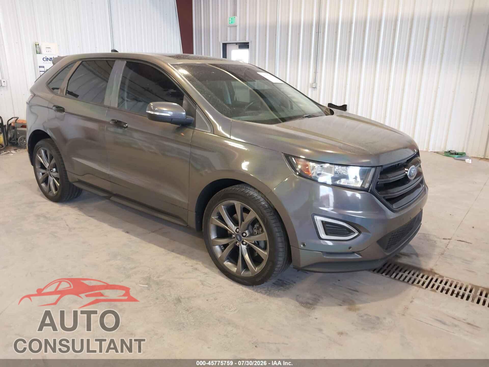 FORD EDGE 2017 - 2FMPK4AP1HBB37658