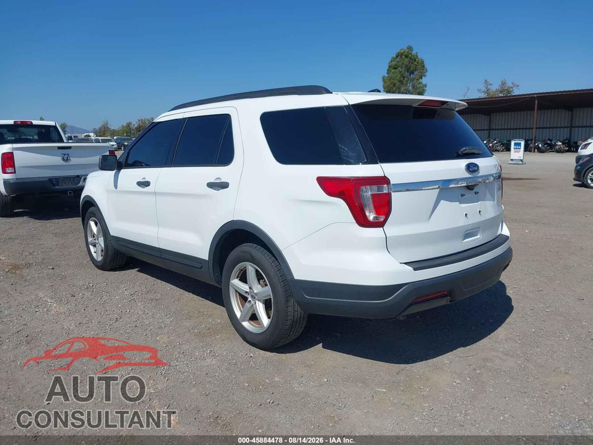 FORD EXPLORER 2018 - 1FM5K7B89JGB95158