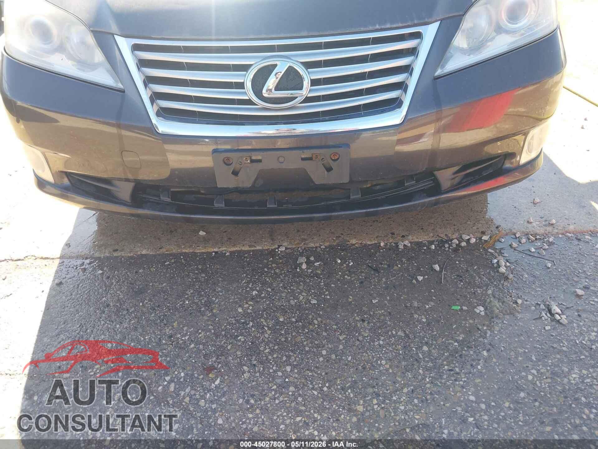 LEXUS ES 350 2012 - JTHBK1EG3C2492495