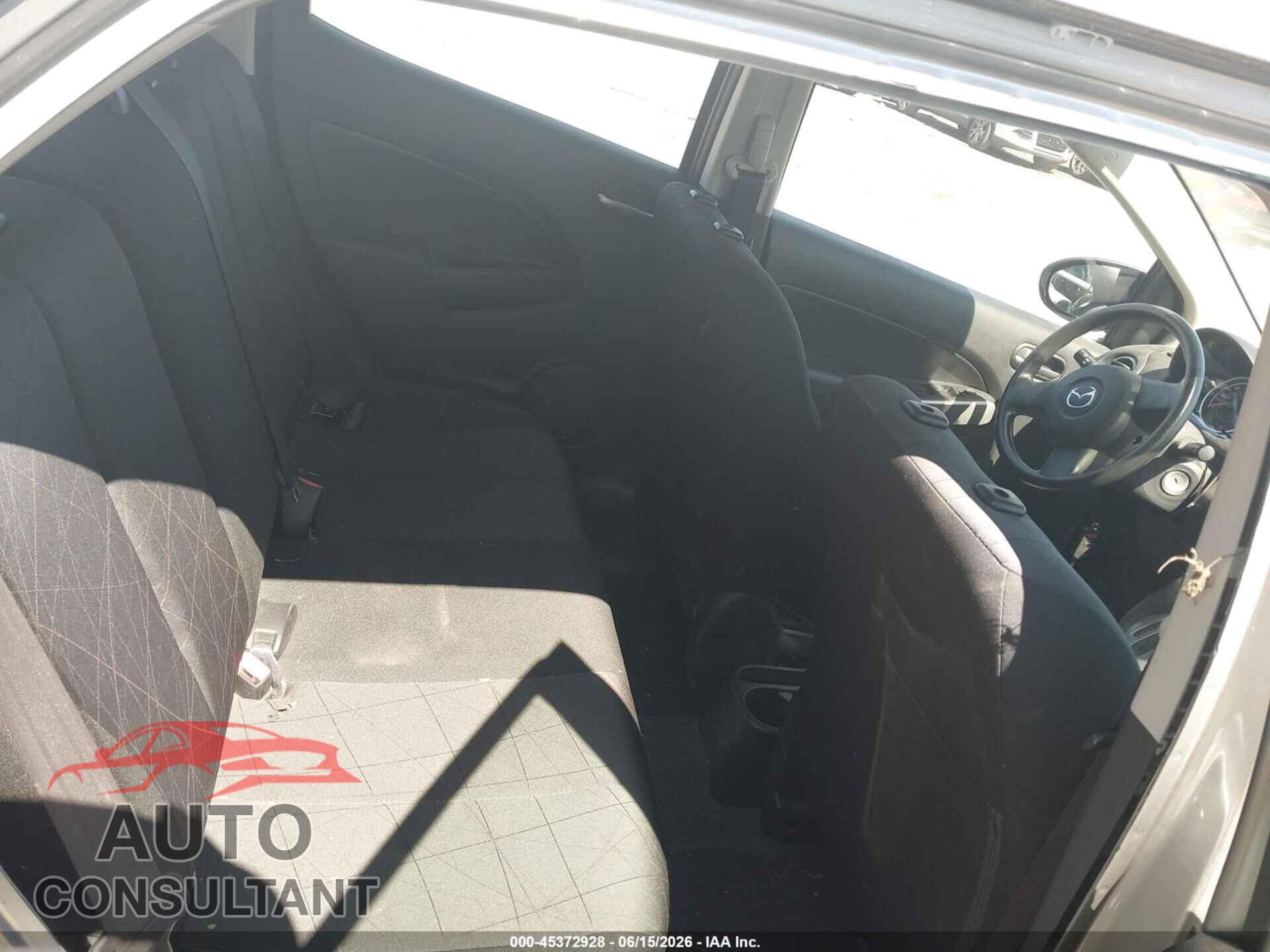 MAZDA MAZDA2 2013 - JM1DE1KZ9D0165541