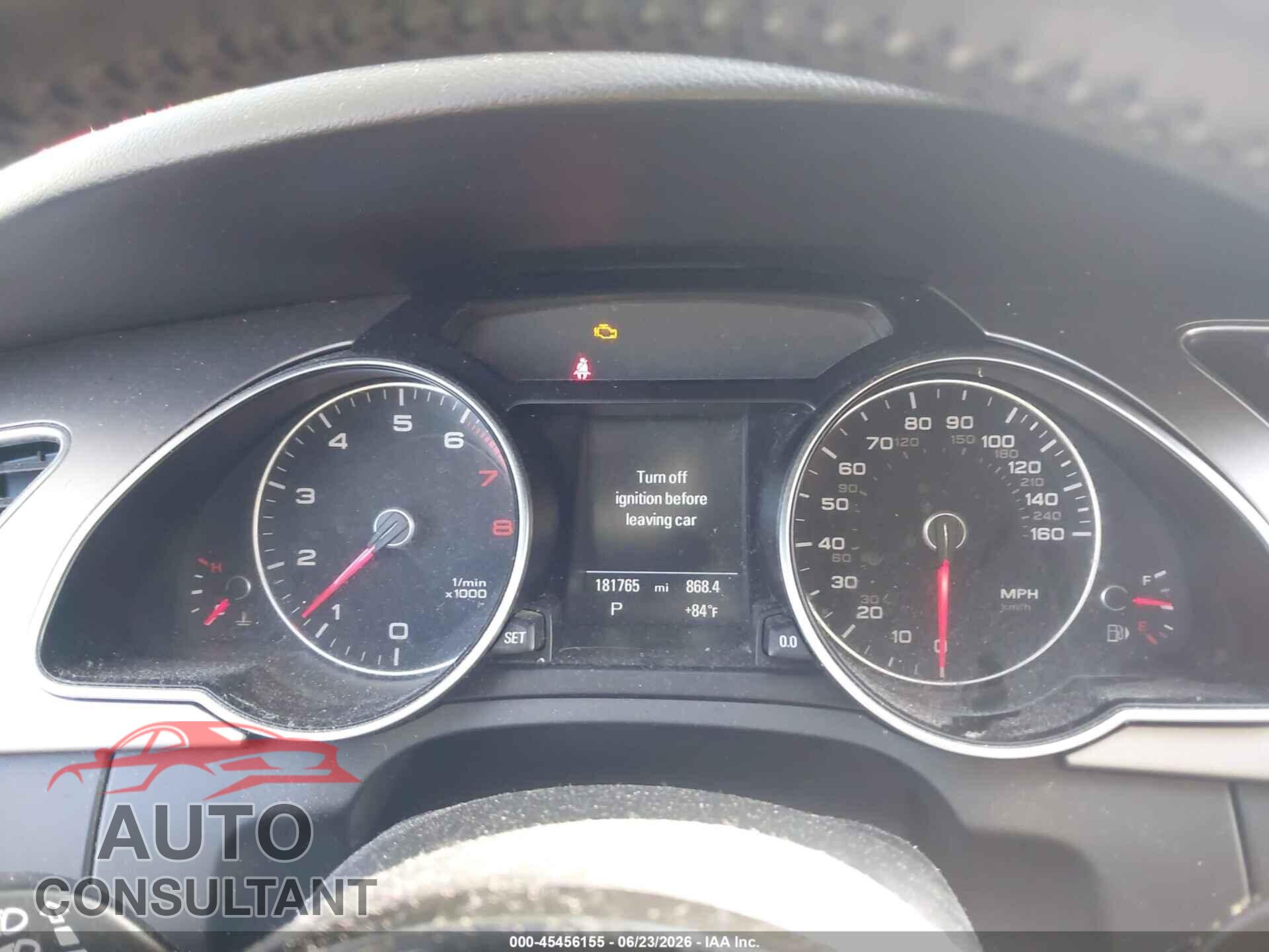 AUDI A5 2014 - WAULFAFR4EA014182