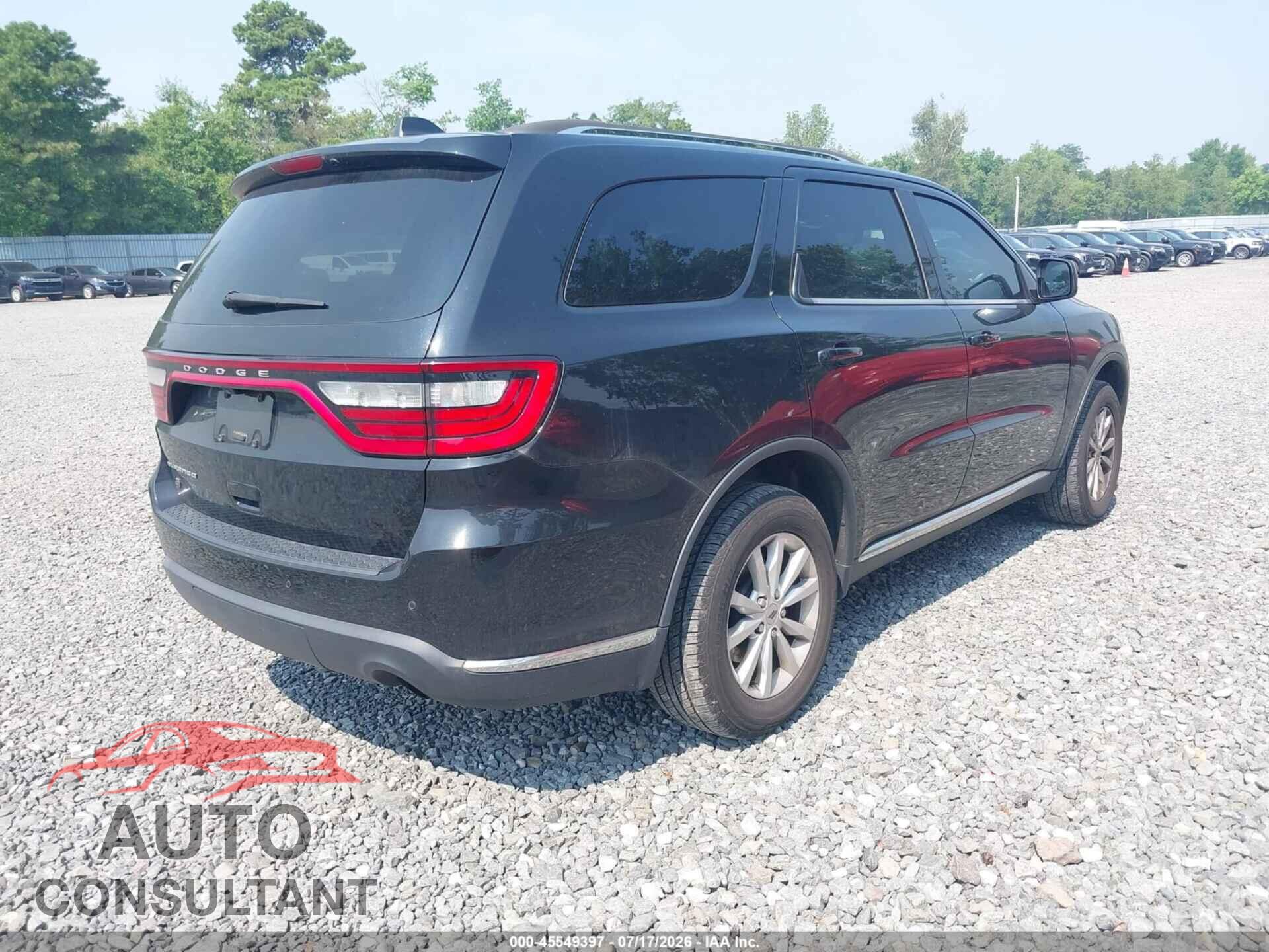 DODGE DURANGO 2019 - 1C4RDJAG7KC744466