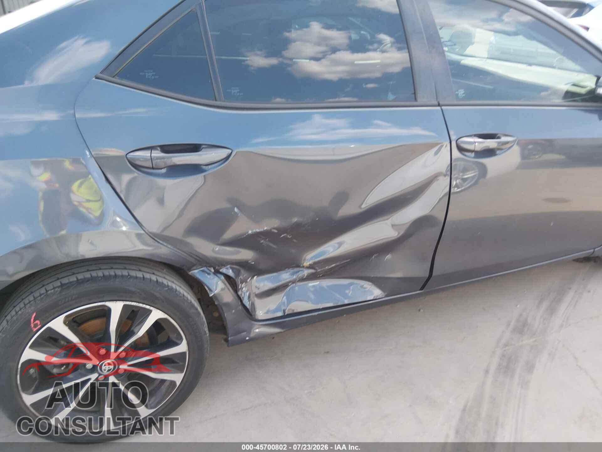 TOYOTA COROLLA 2017 - 5YFBURHEXHP635214