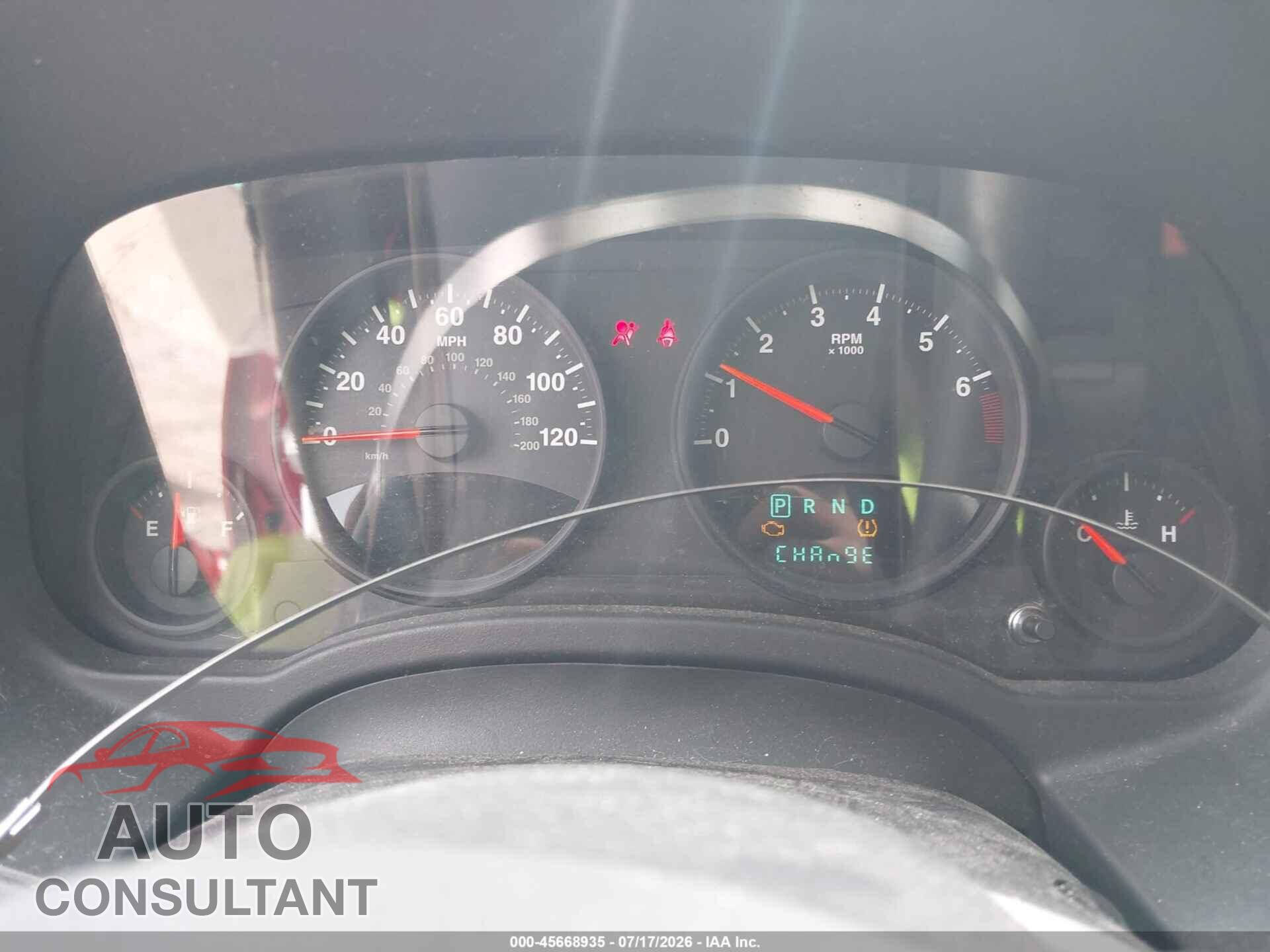 JEEP COMPASS 2012 - 1C4NJCBAXCD610477