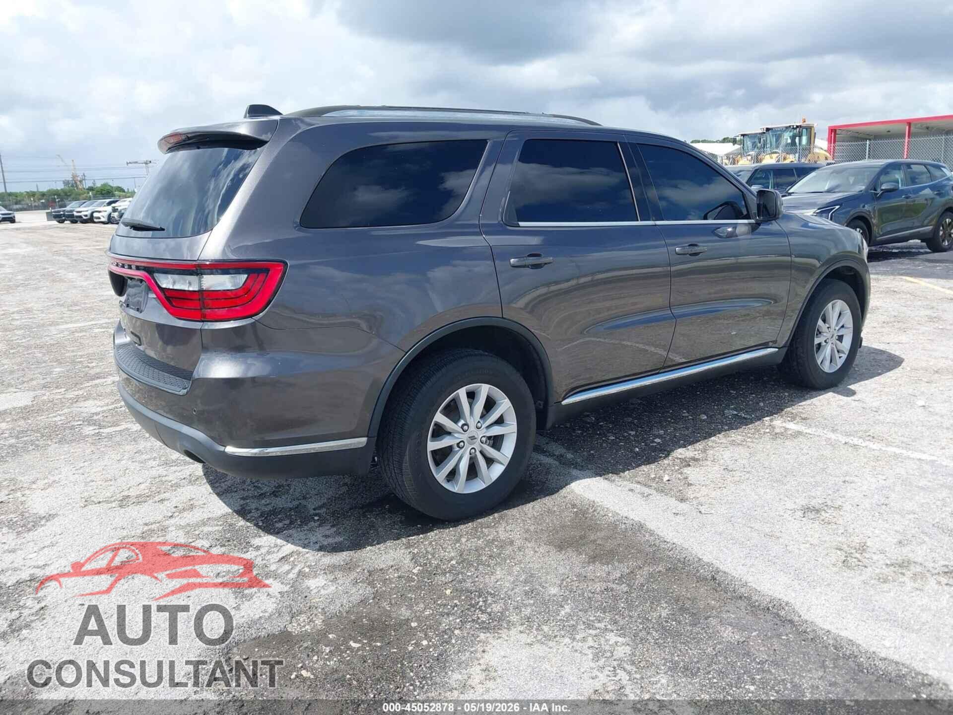 DODGE DURANGO 2019 - 1C4RDJAG2KC585226