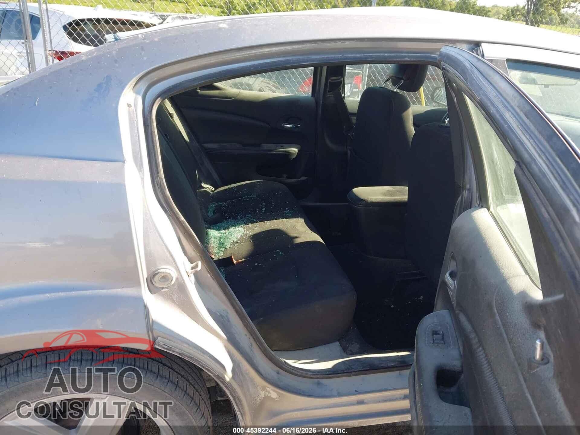 DODGE AVENGER 2013 - 1C3CDZAB3DN644921