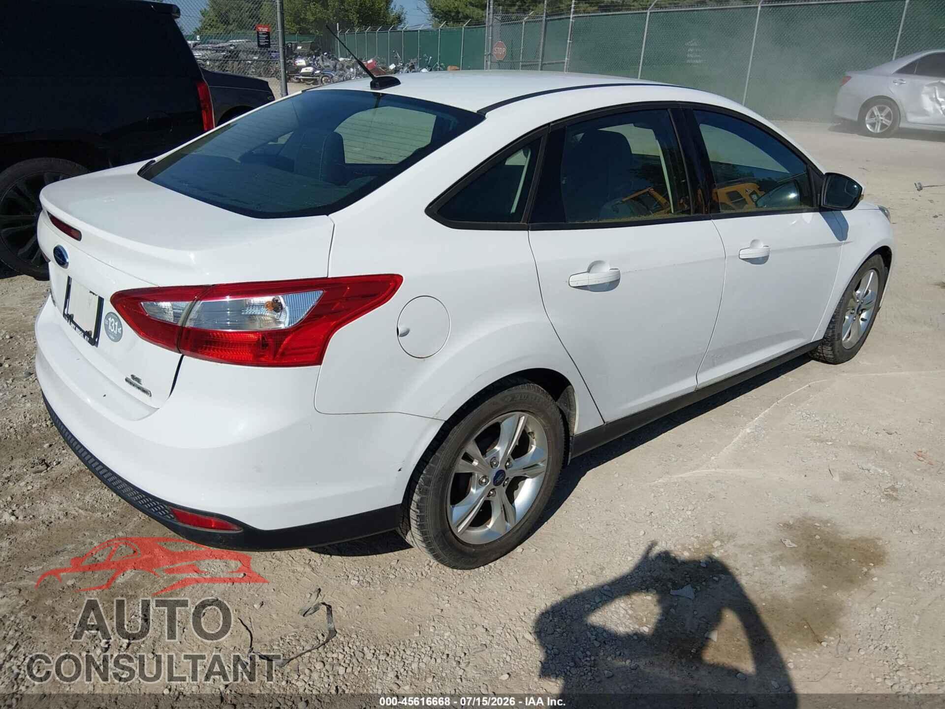 FORD FOCUS 2013 - 1FADP3F20DL153074
