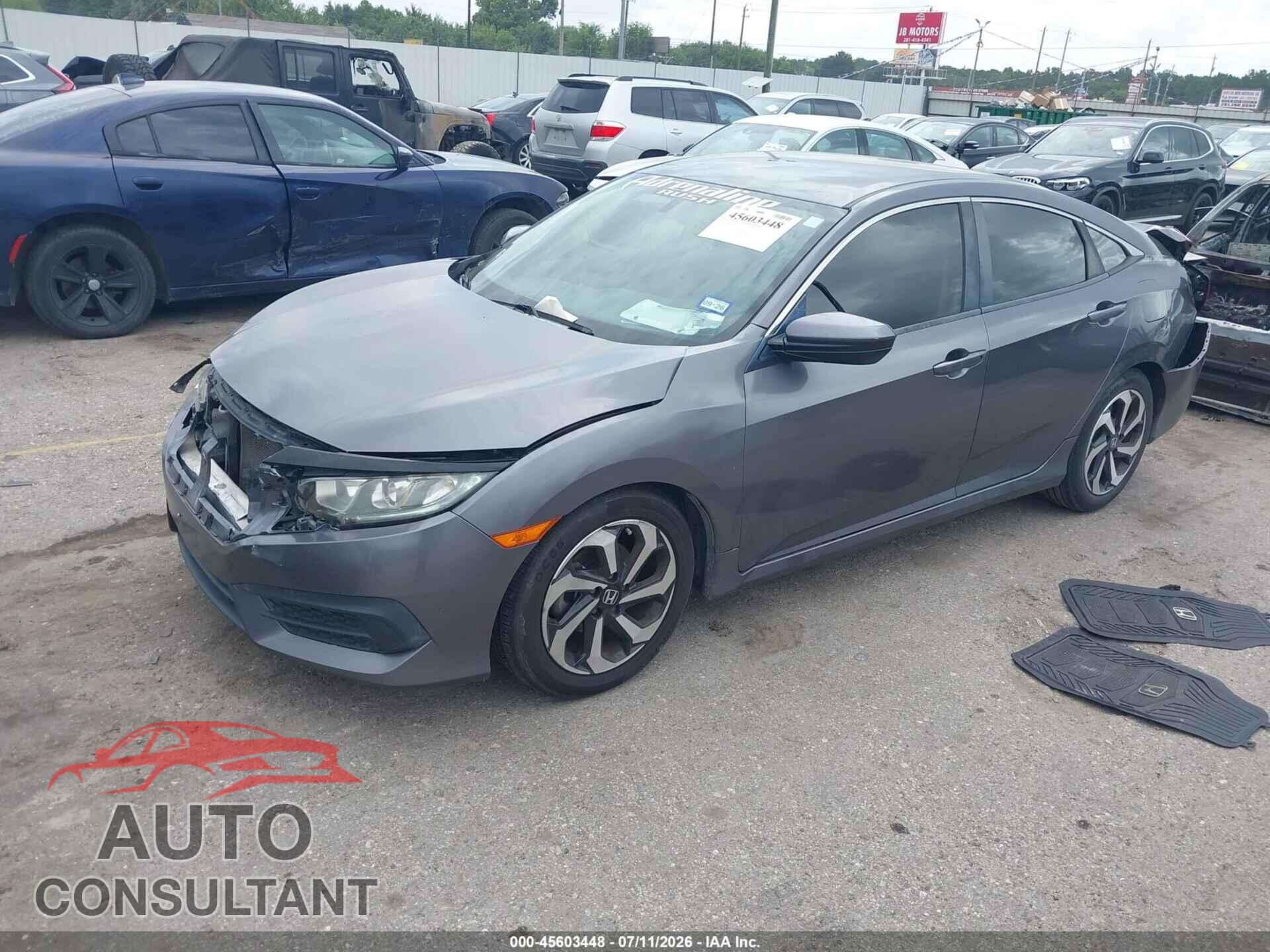 HONDA CIVIC 2017 - 19XFC2F52HE013786