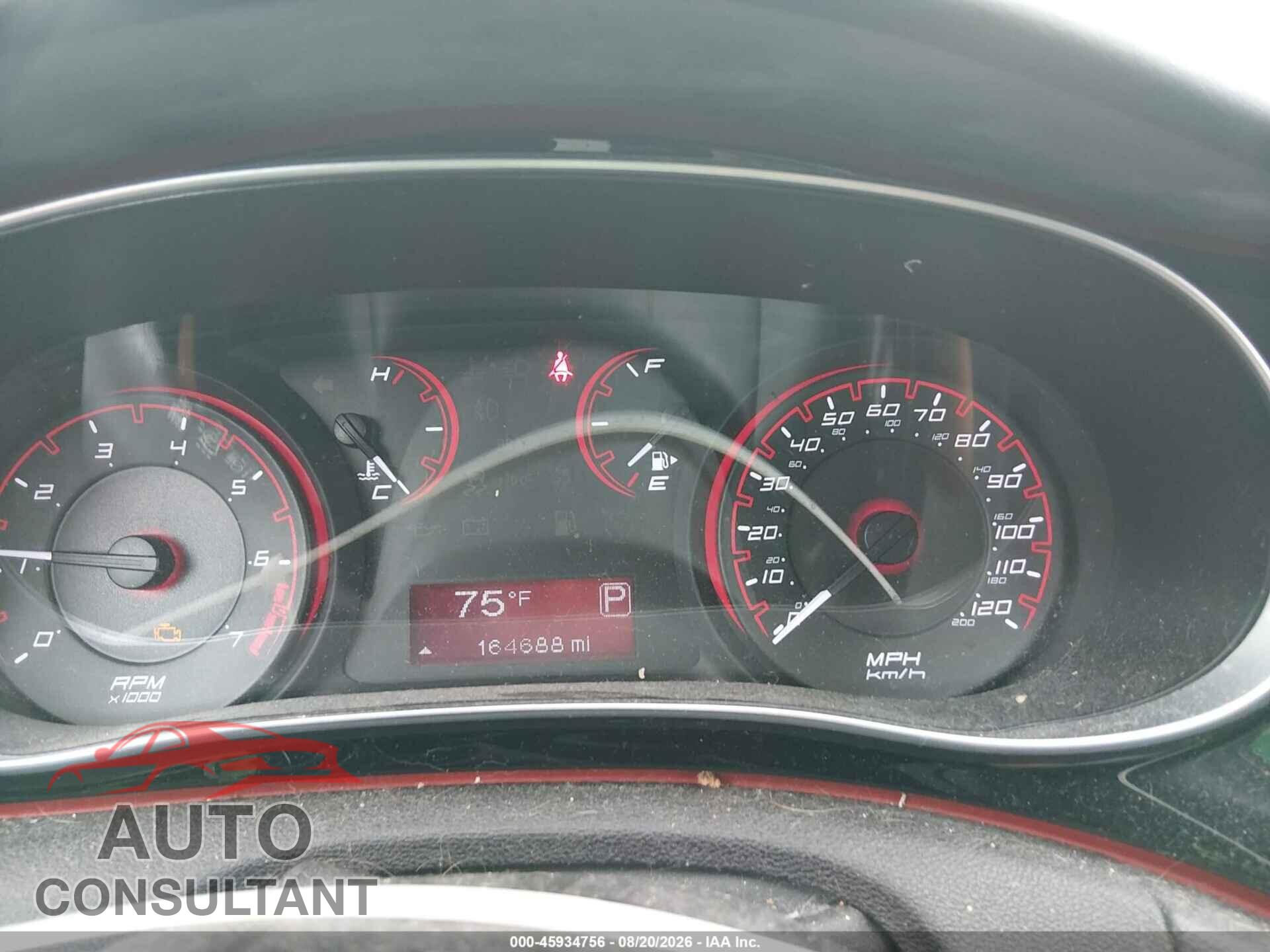 DODGE DART 2014 - 1C3CDFAA5ED747030