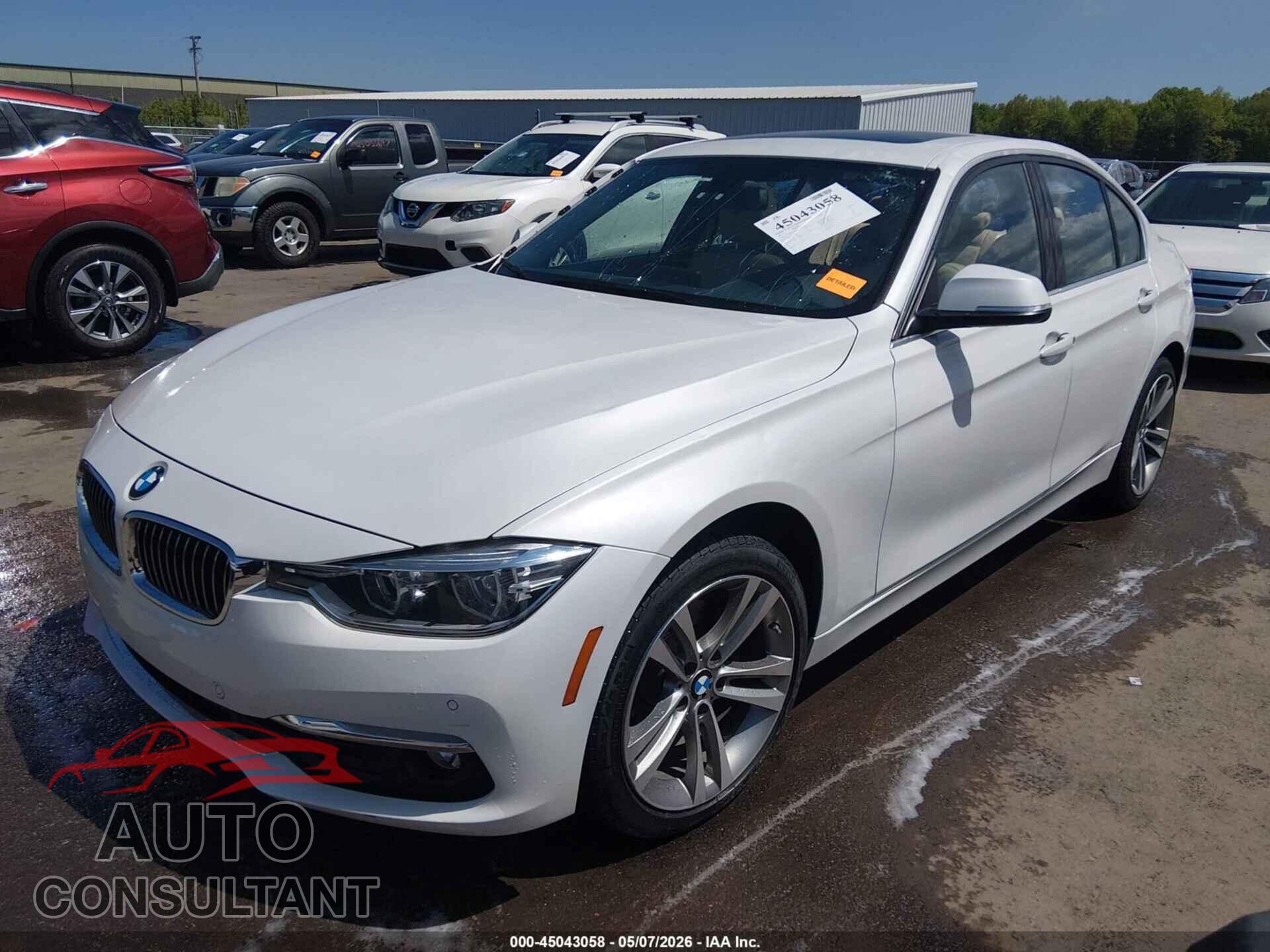 BMW 330I 2017 - WBA8D9G50HNU61174