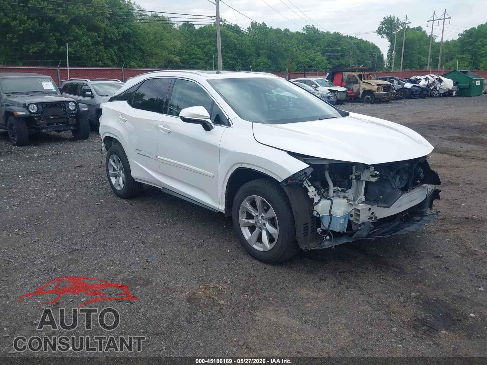 LEXUS RX 350 2017 - 2T2BZMCA8HC127070