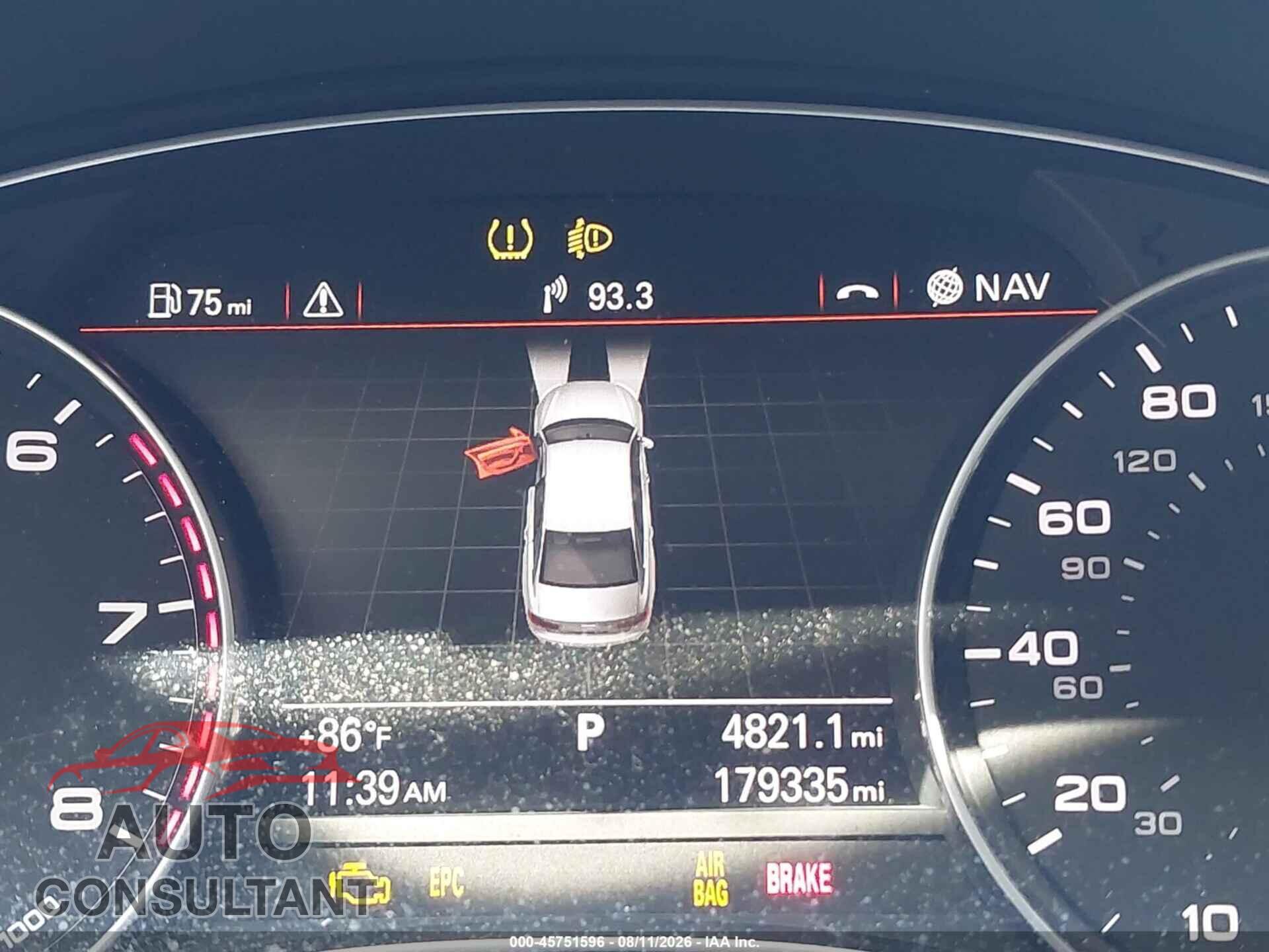 AUDI A6 2013 - WAUGFAFC4DN146217