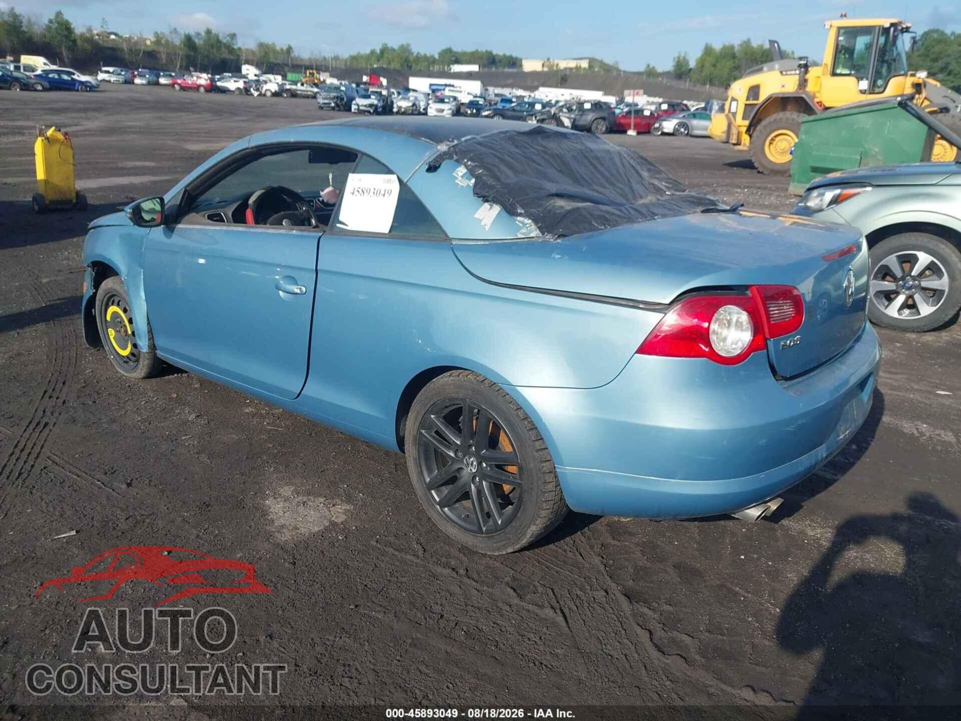 VOLKSWAGEN EOS 2009 - WVWFA71F89V005112