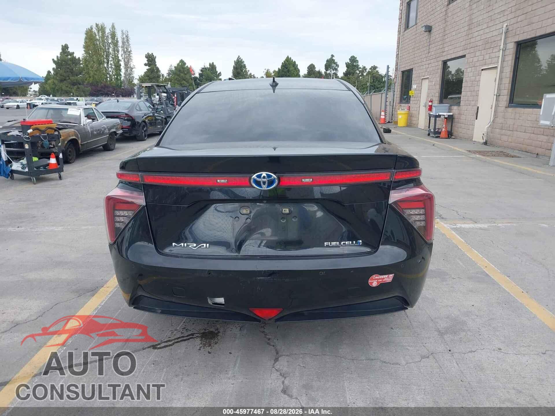 TOYOTA MIRAI 2017 - JTDBVRBD1HA001663