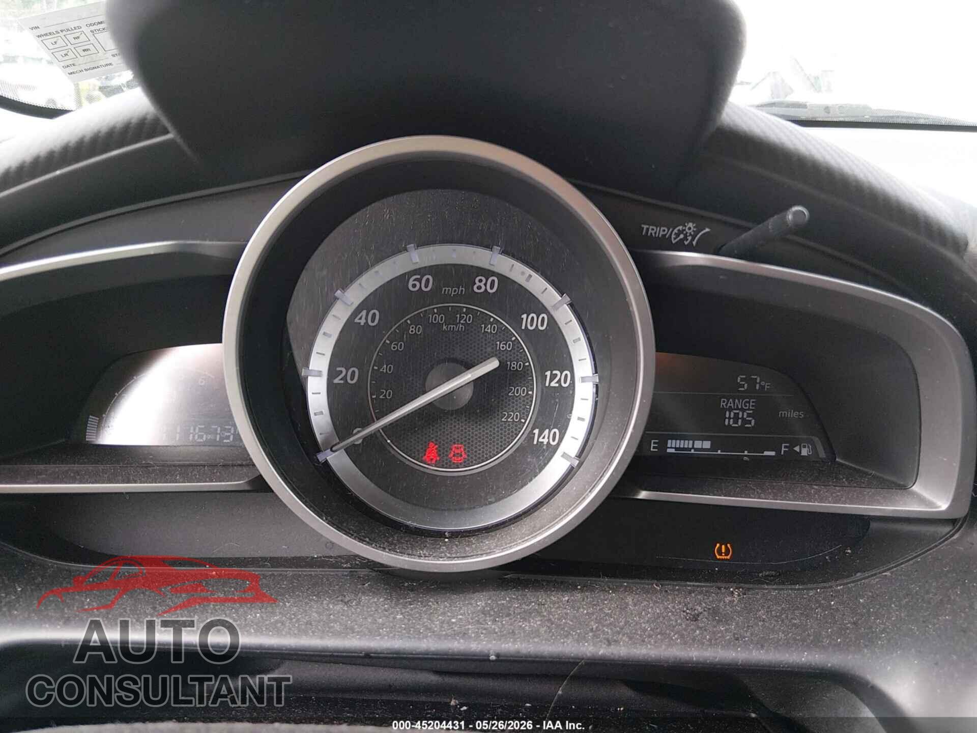 MAZDA CX-3 2016 - JM1DKFB76G0128519