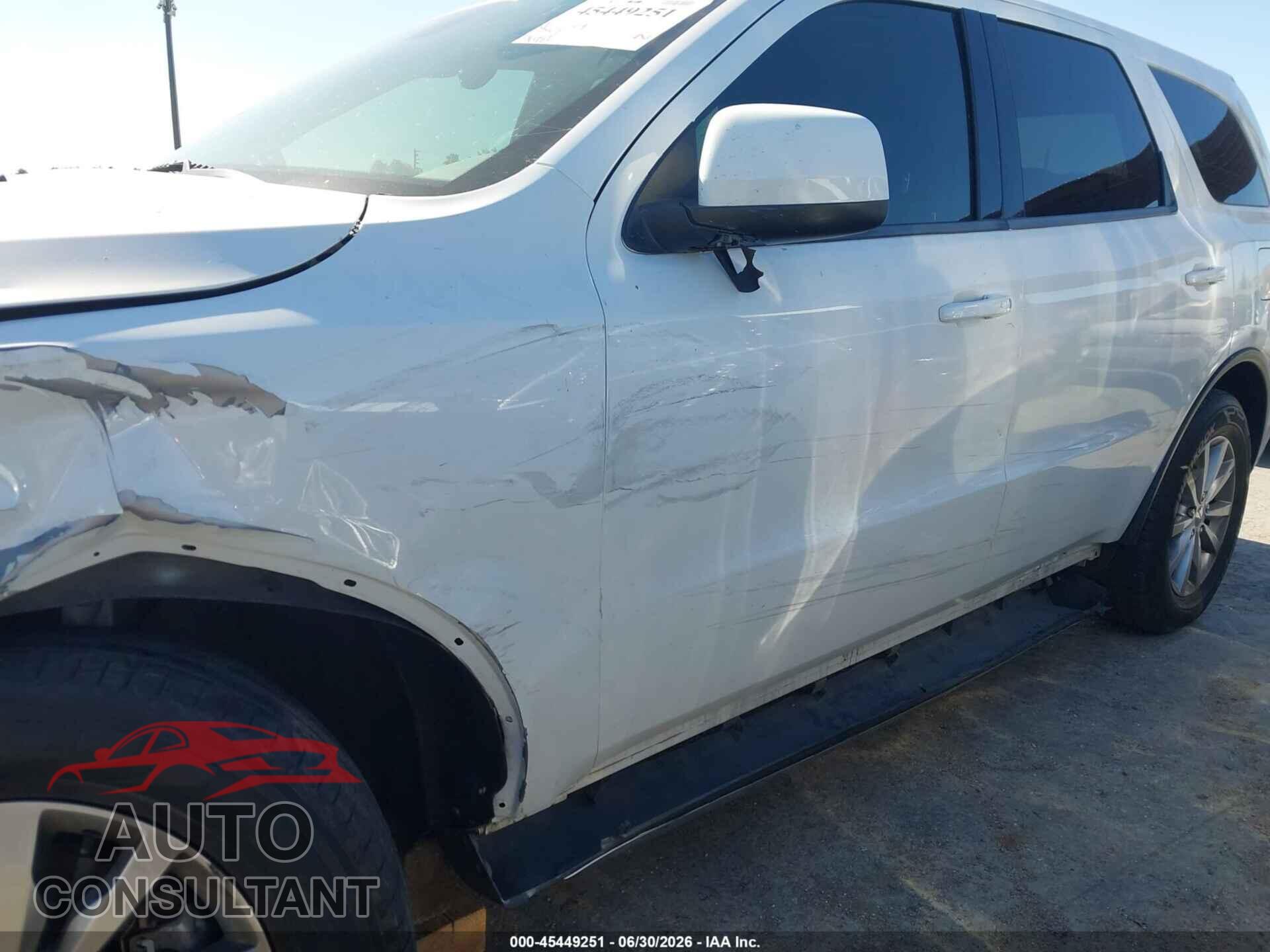 DODGE DURANGO 2017 - 1C4RDHAGXHC690484