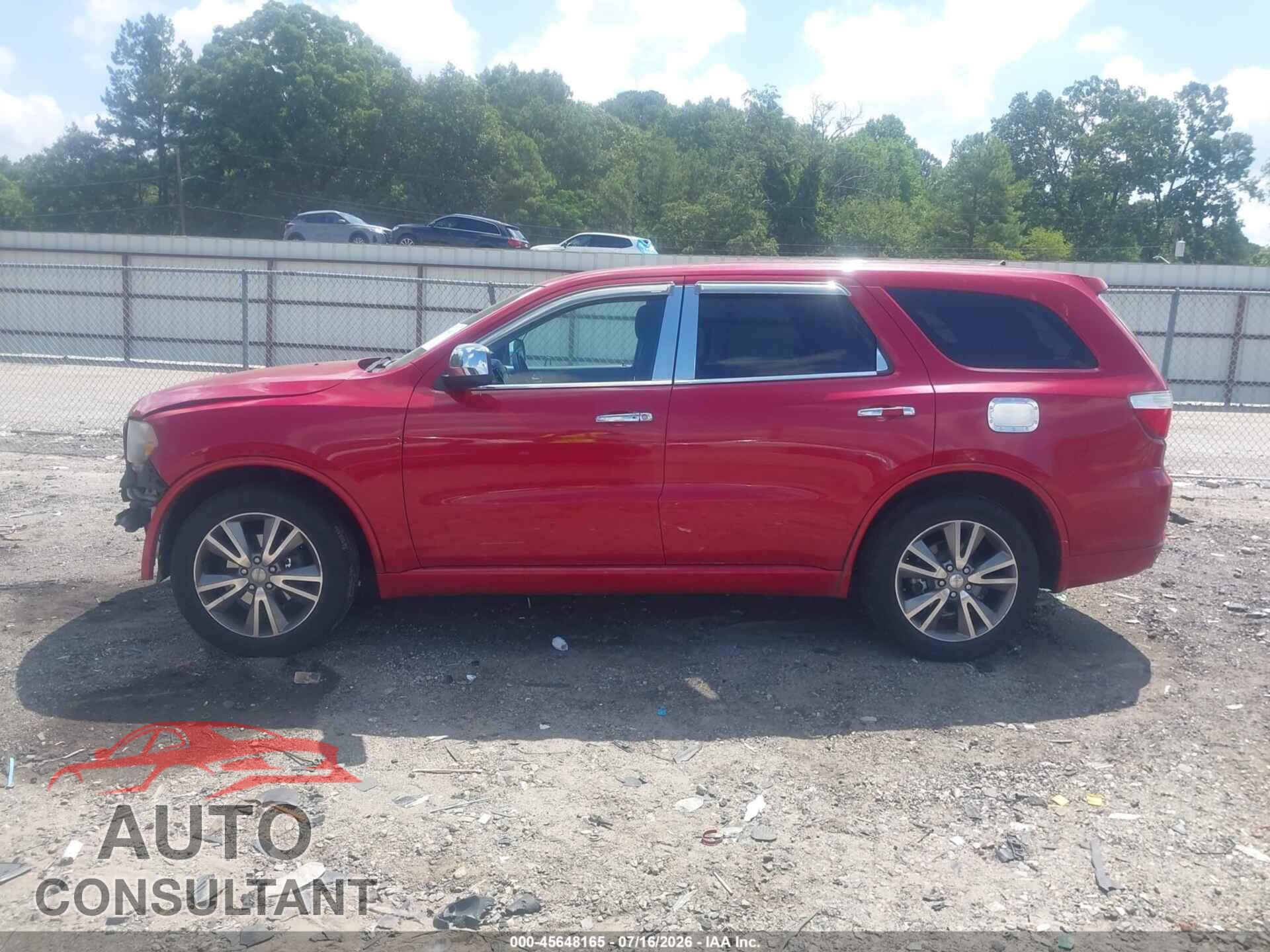 DODGE DURANGO 2013 - 1C4RDHAG2DC658297