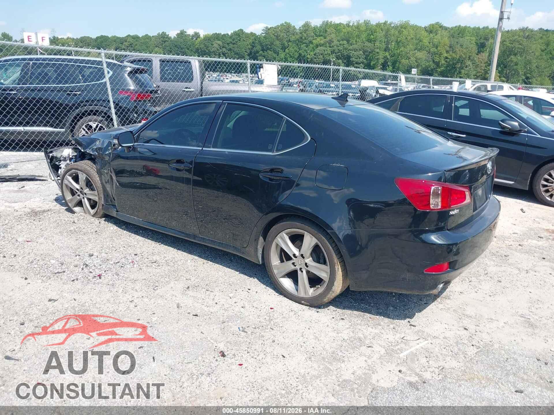 LEXUS IS 250 2012 - JTHBF5C22C5174451