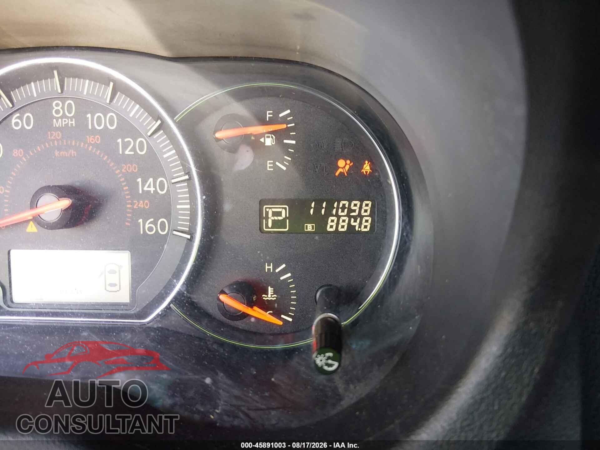 NISSAN MAXIMA 2013 - 1N4AA5AP5DC846614