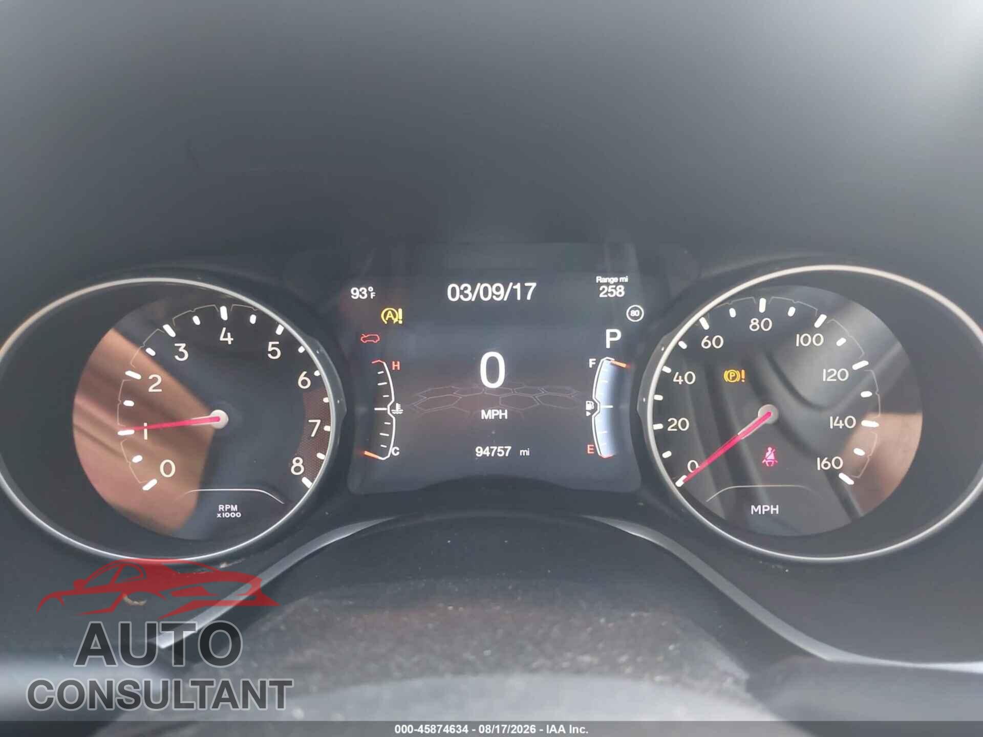 JEEP COMPASS 2019 - 3C4NJCCB5KT802115