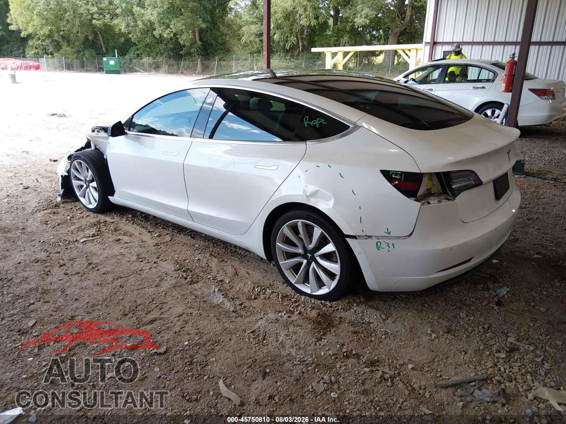TESLA MODEL 3 2019 - 5YJ3E1EA7KF417657