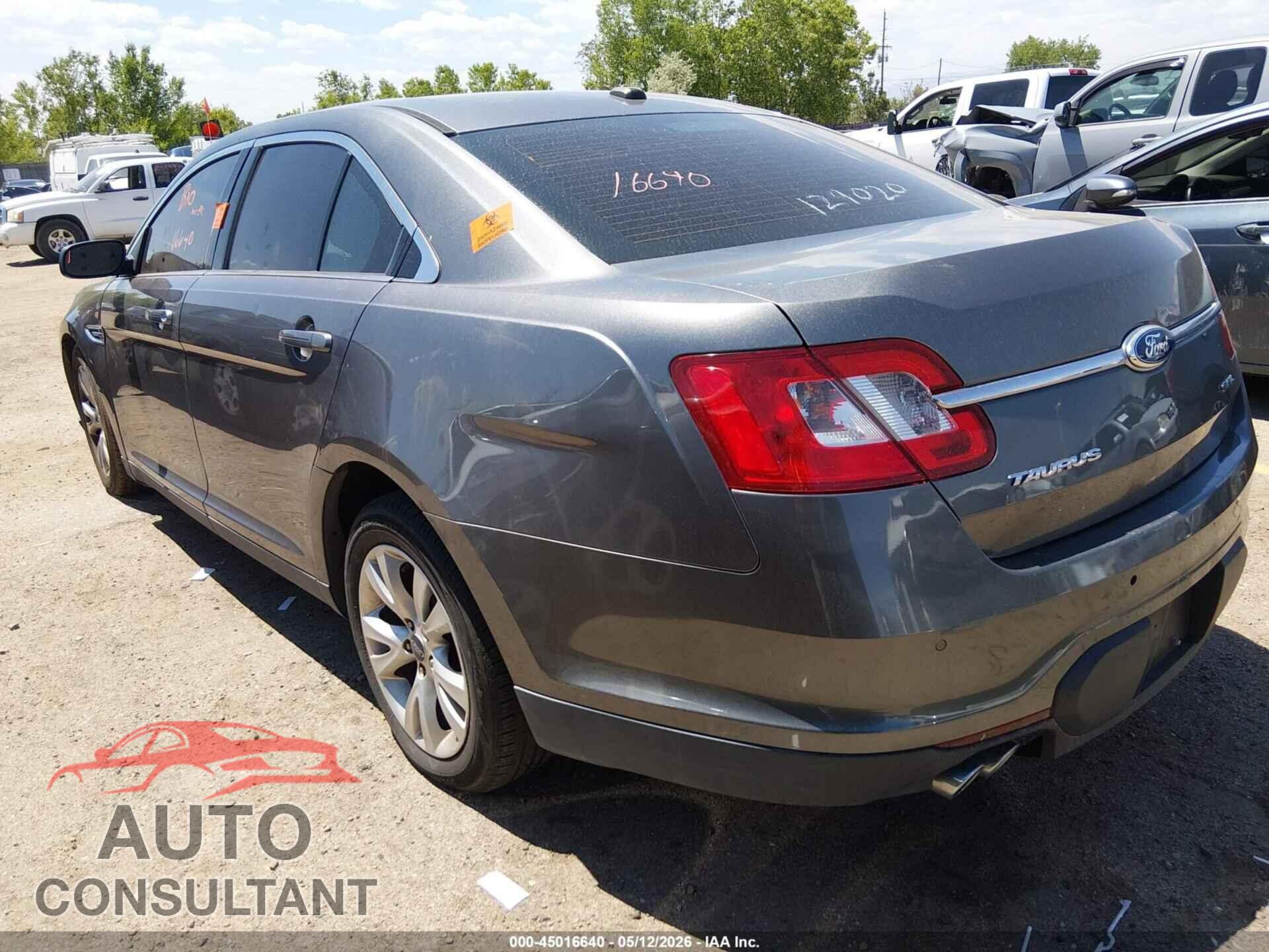 FORD TAURUS 2011 - 1FAHP2EW3BG129020