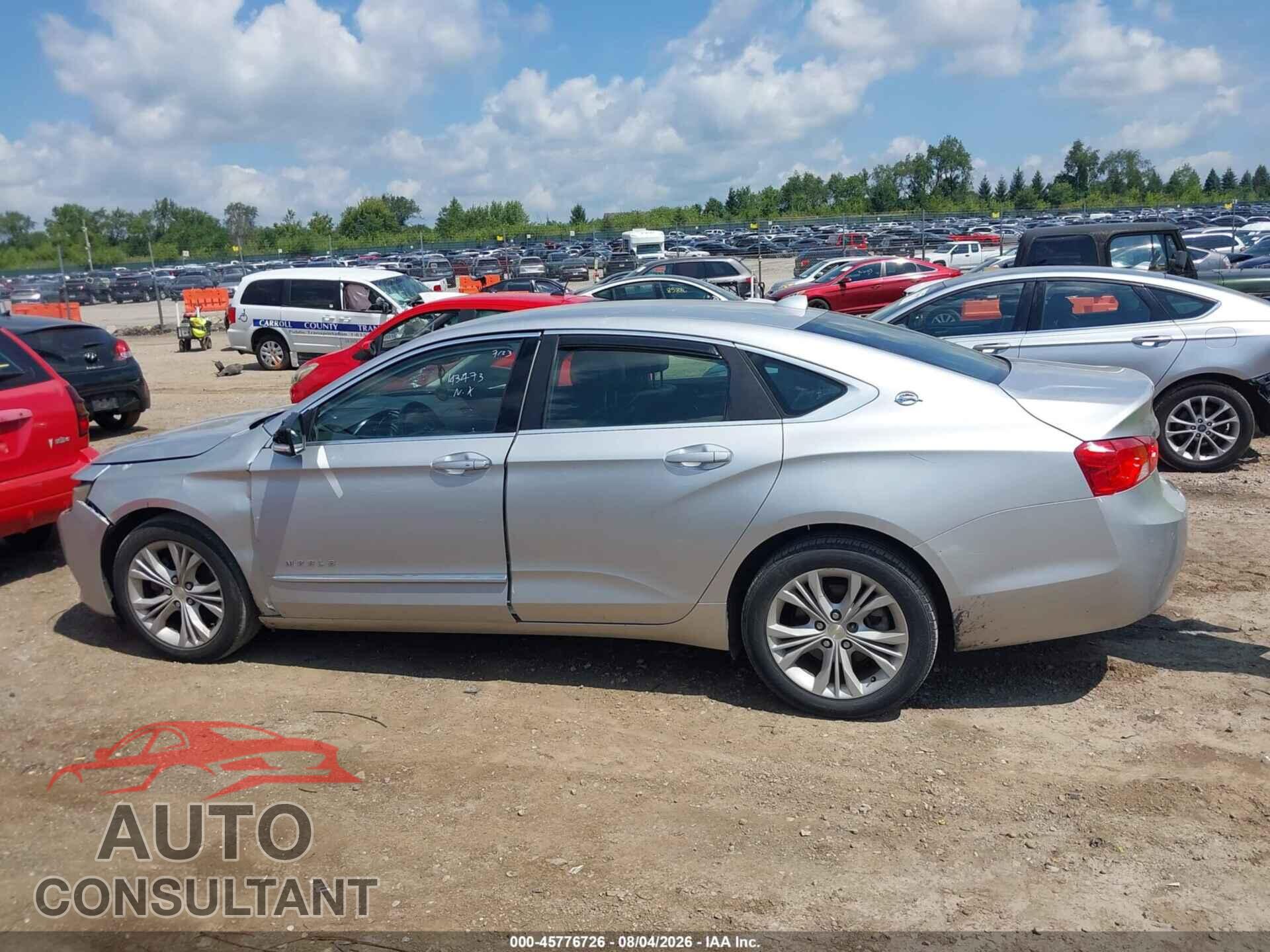 CHEVROLET IMPALA 2014 - 1G1125S35EU143473