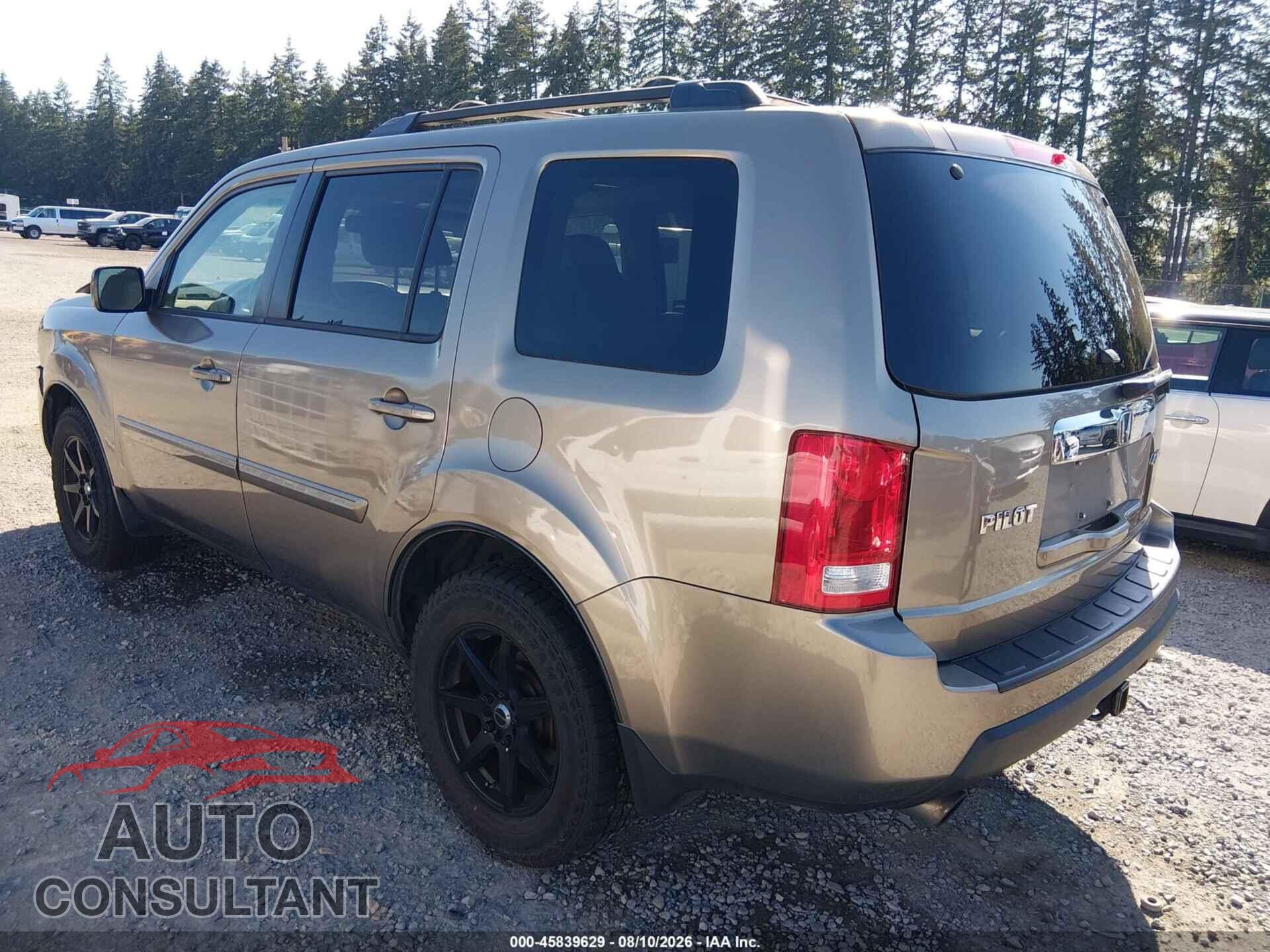 HONDA PILOT 2009 - 5FNYF48679B034842